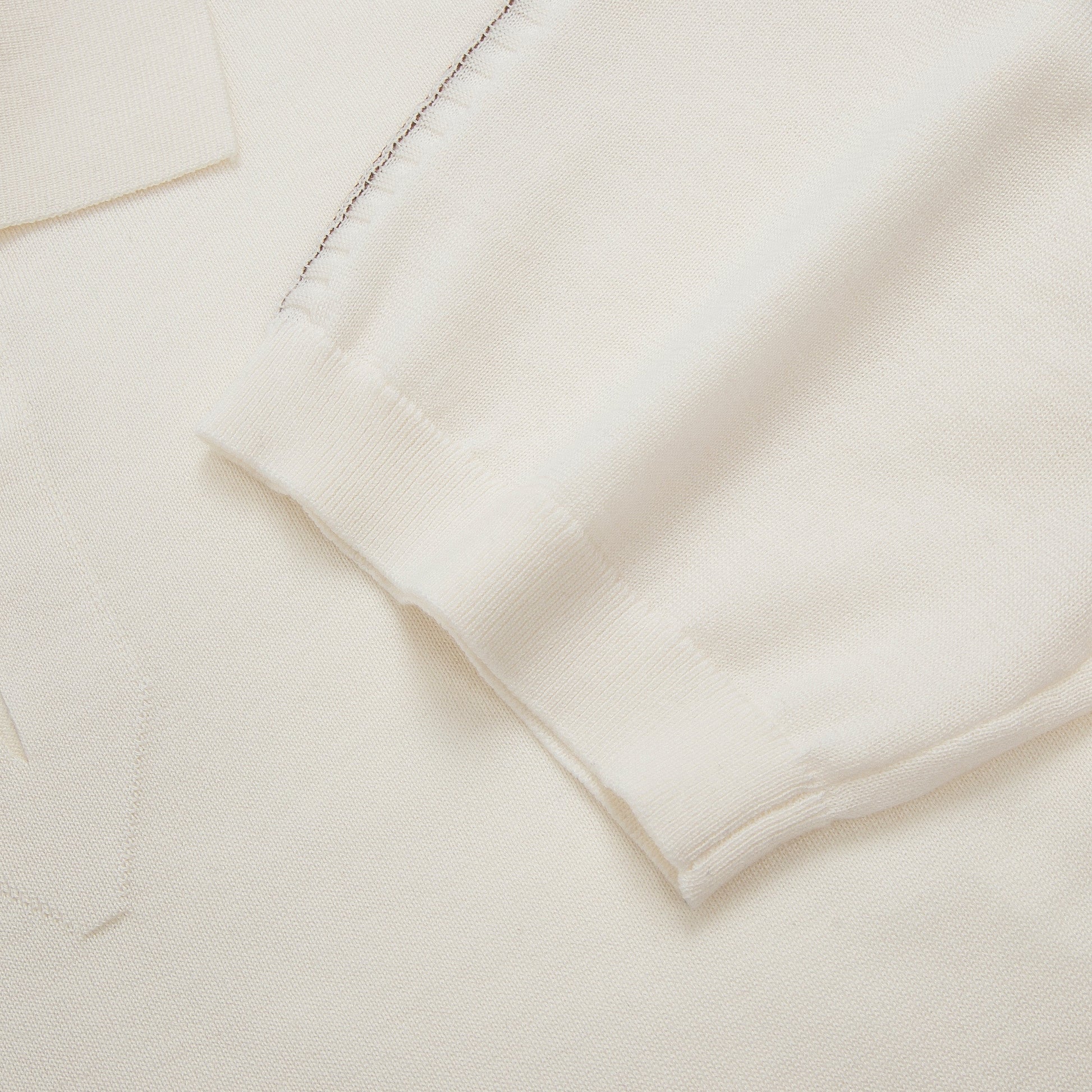 Knit Button Polo Shirt