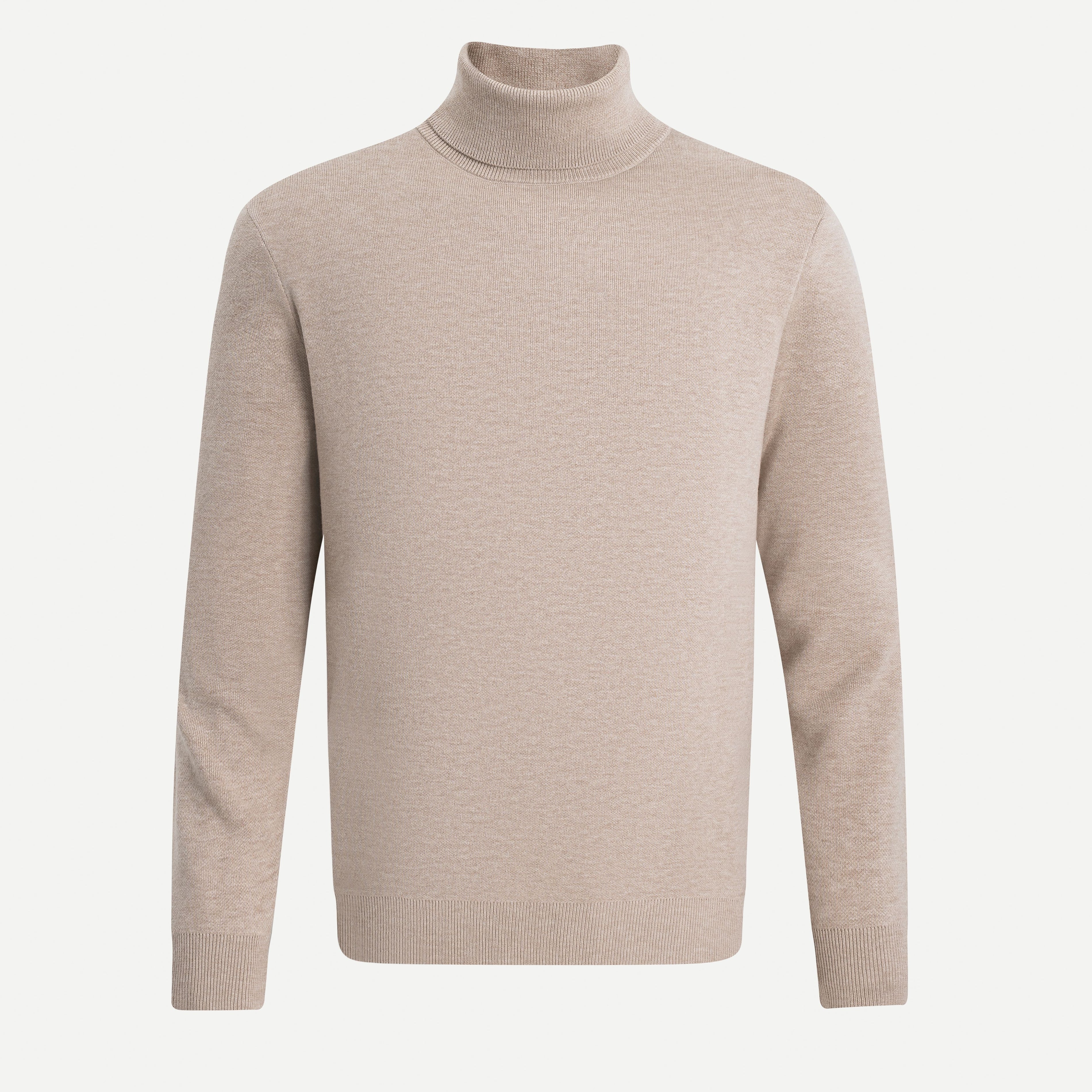Single Jersey Knit Crewneck Sweater