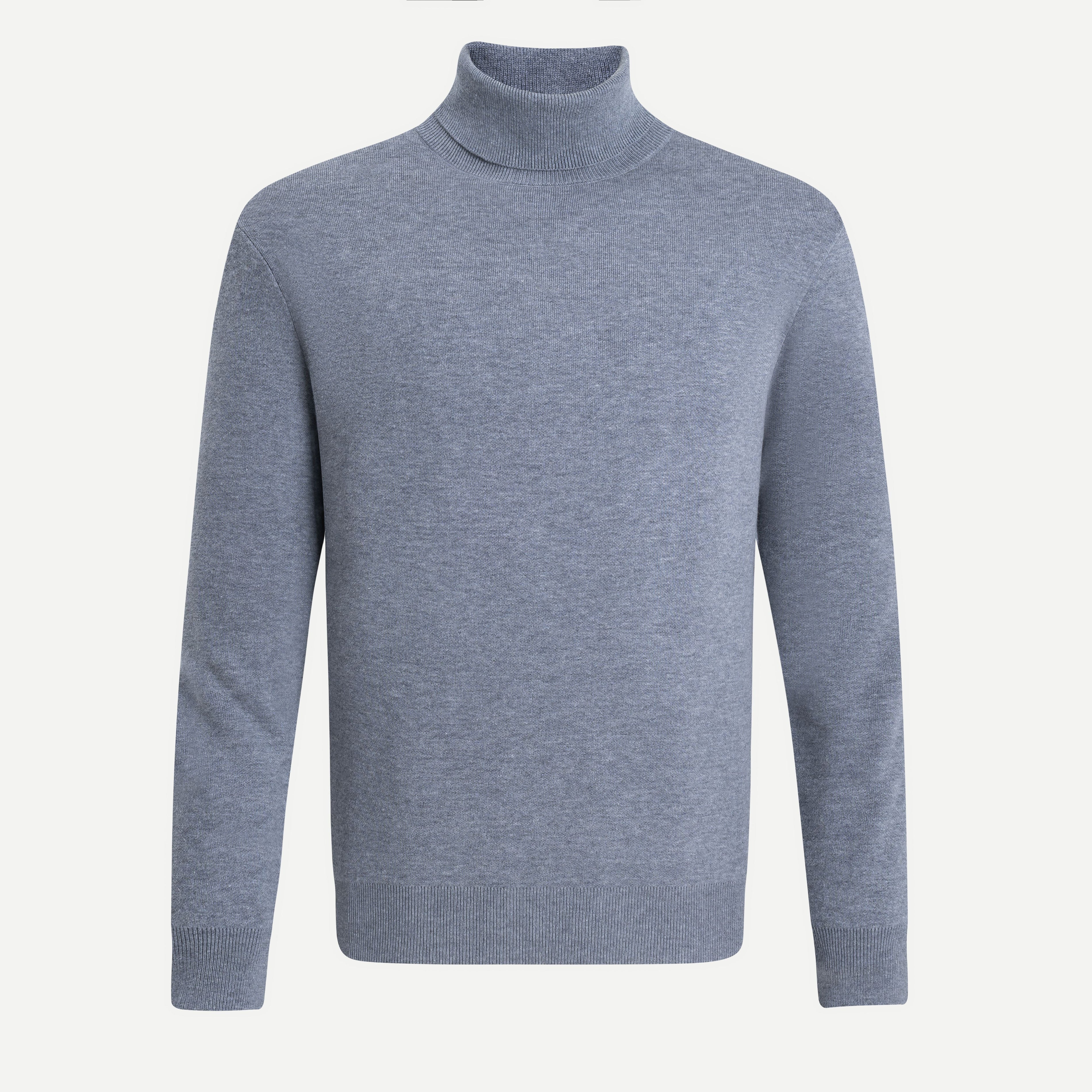 Single Jersey Knit Crewneck Sweater