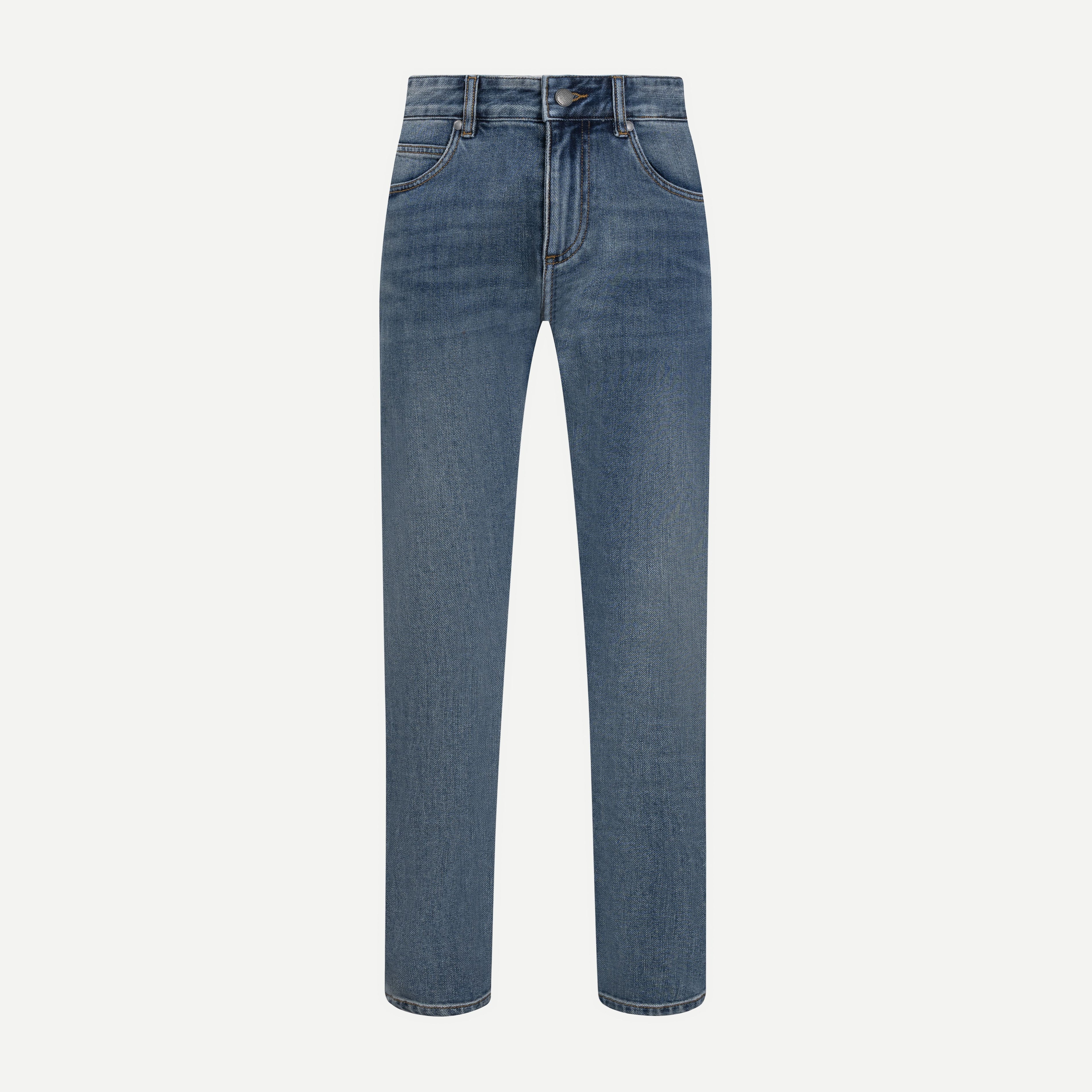 Premium Straight-Fit Jeans