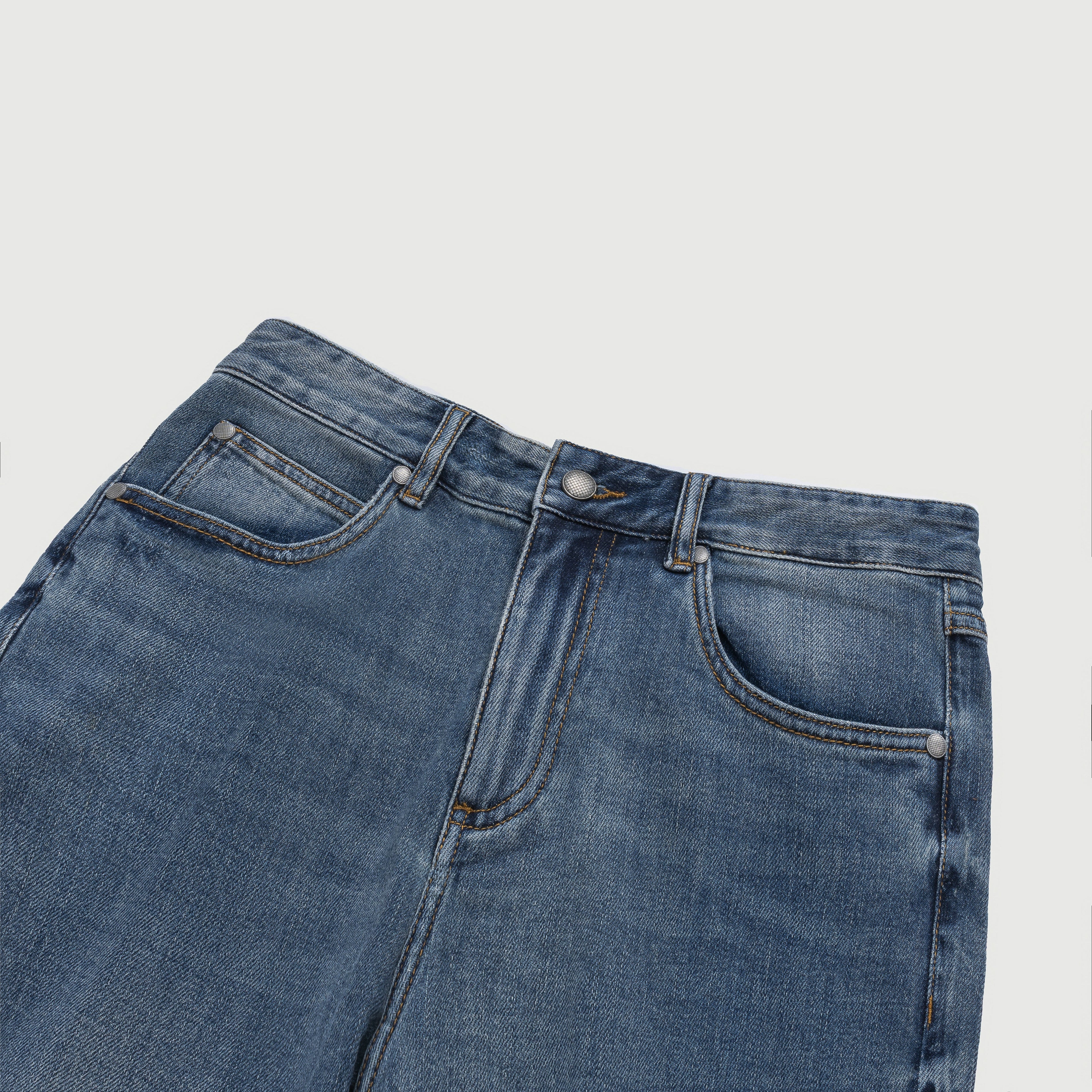 Premium Straight-Fit Jeans