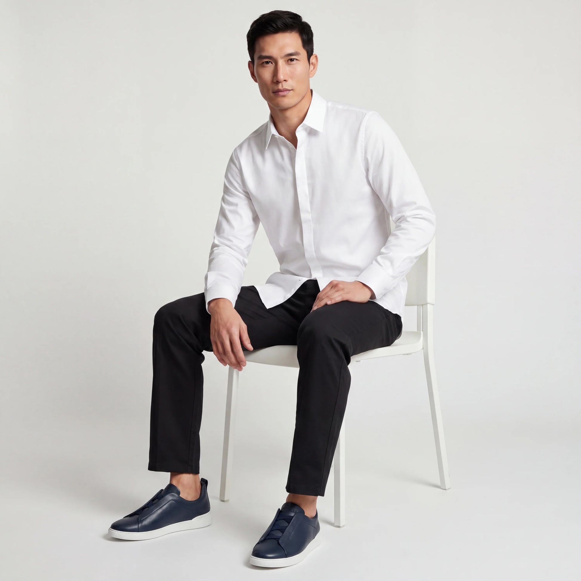 Long-Sleeve Poplin Shirt