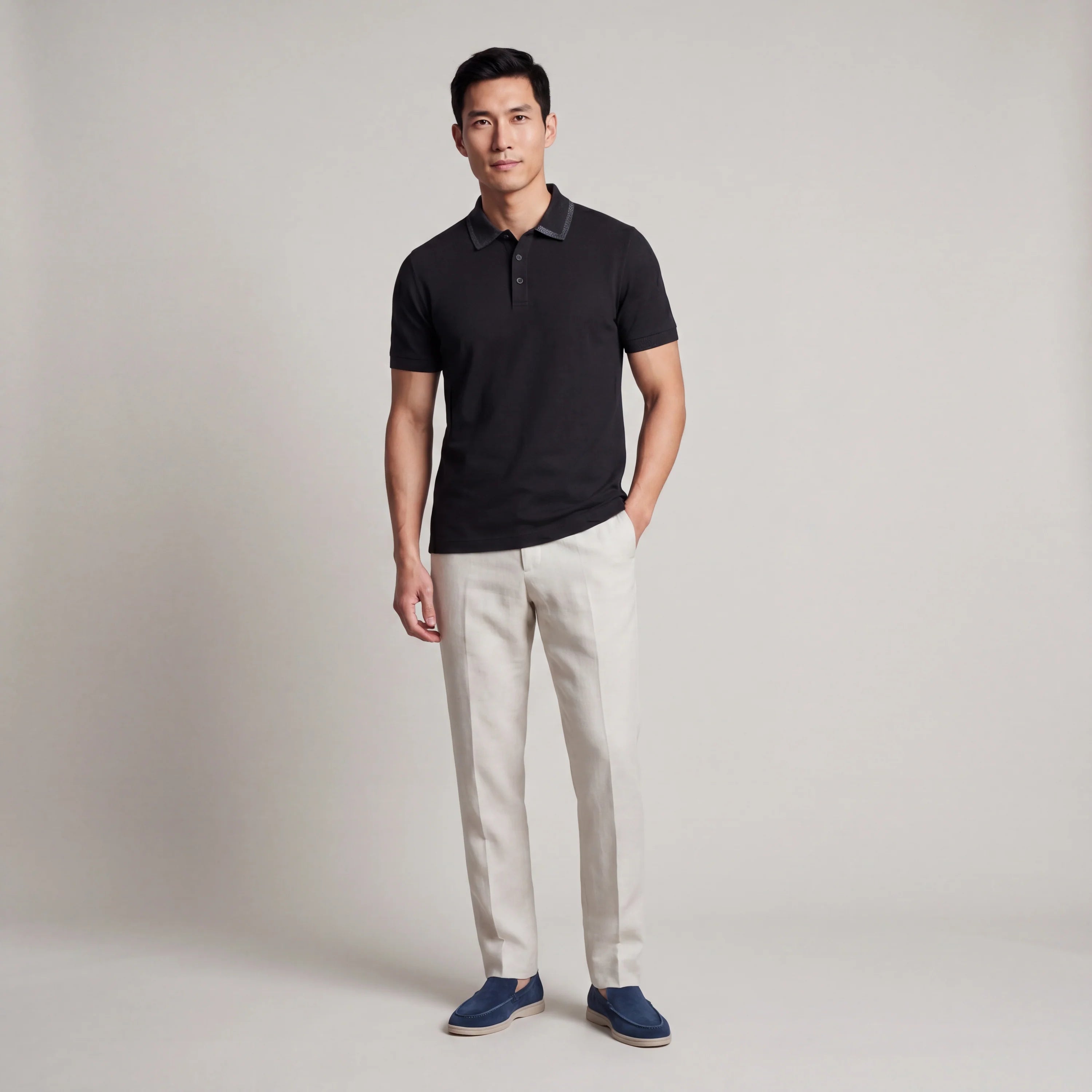 Cotton Piqué Polo Shirt