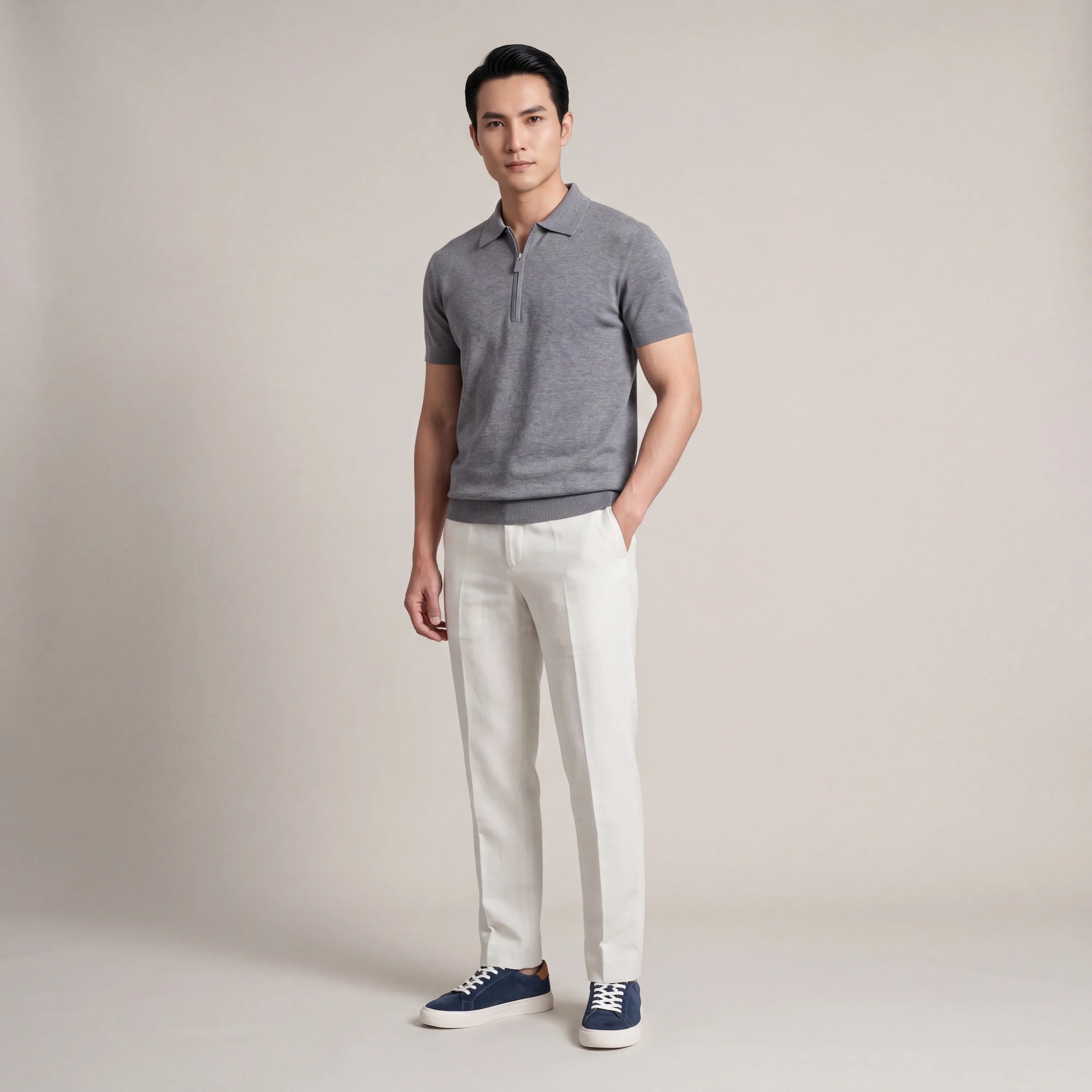 Mongtoghi Knit Polo Shirt