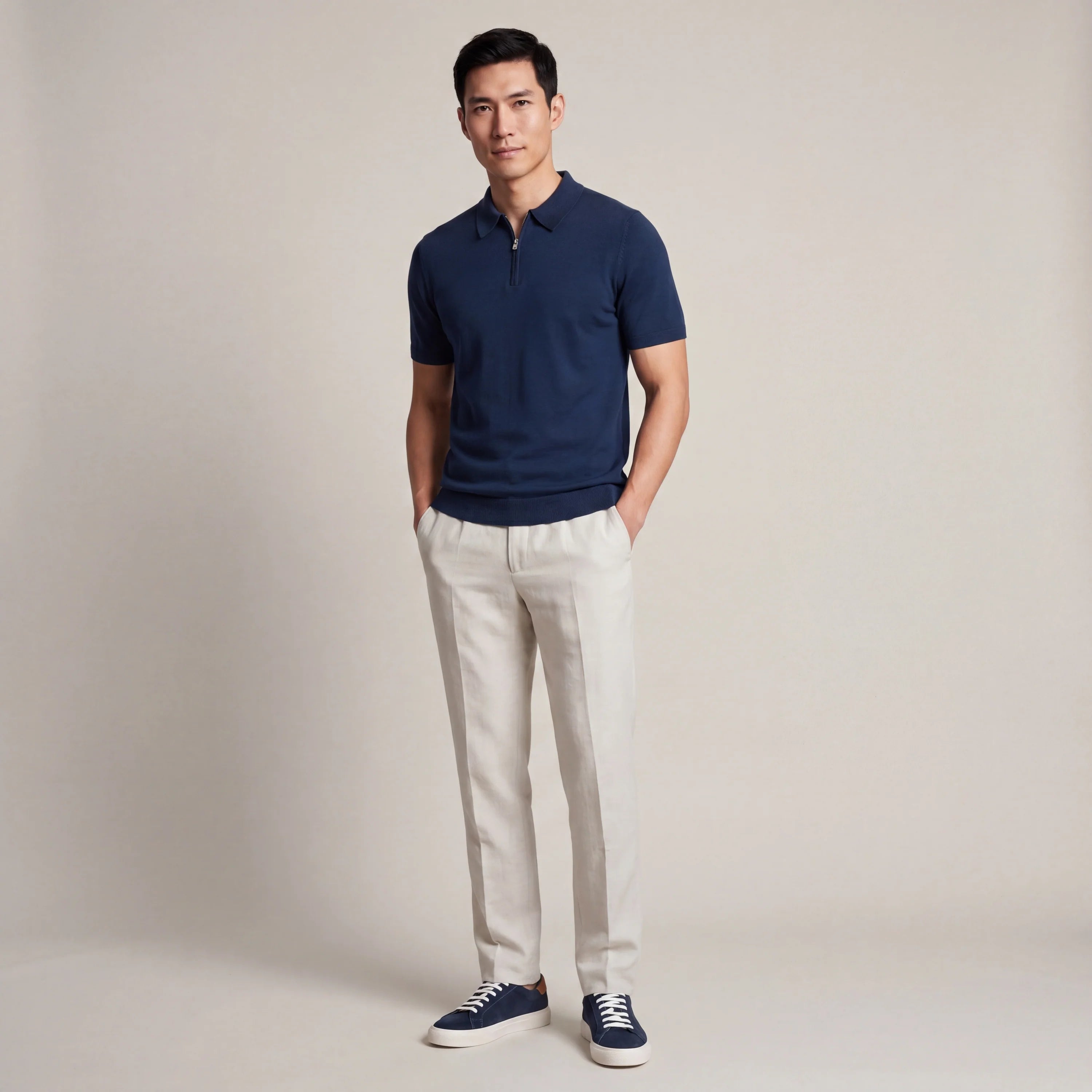 Clevon Short-Sleeve Polo Shirt