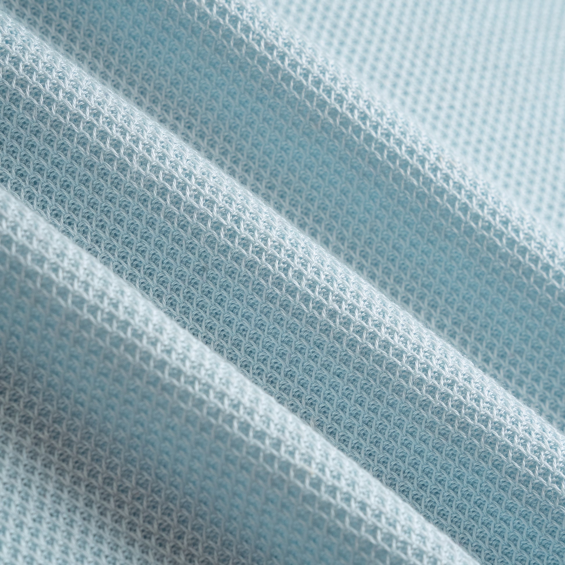 Texture Knit Polo Shirt