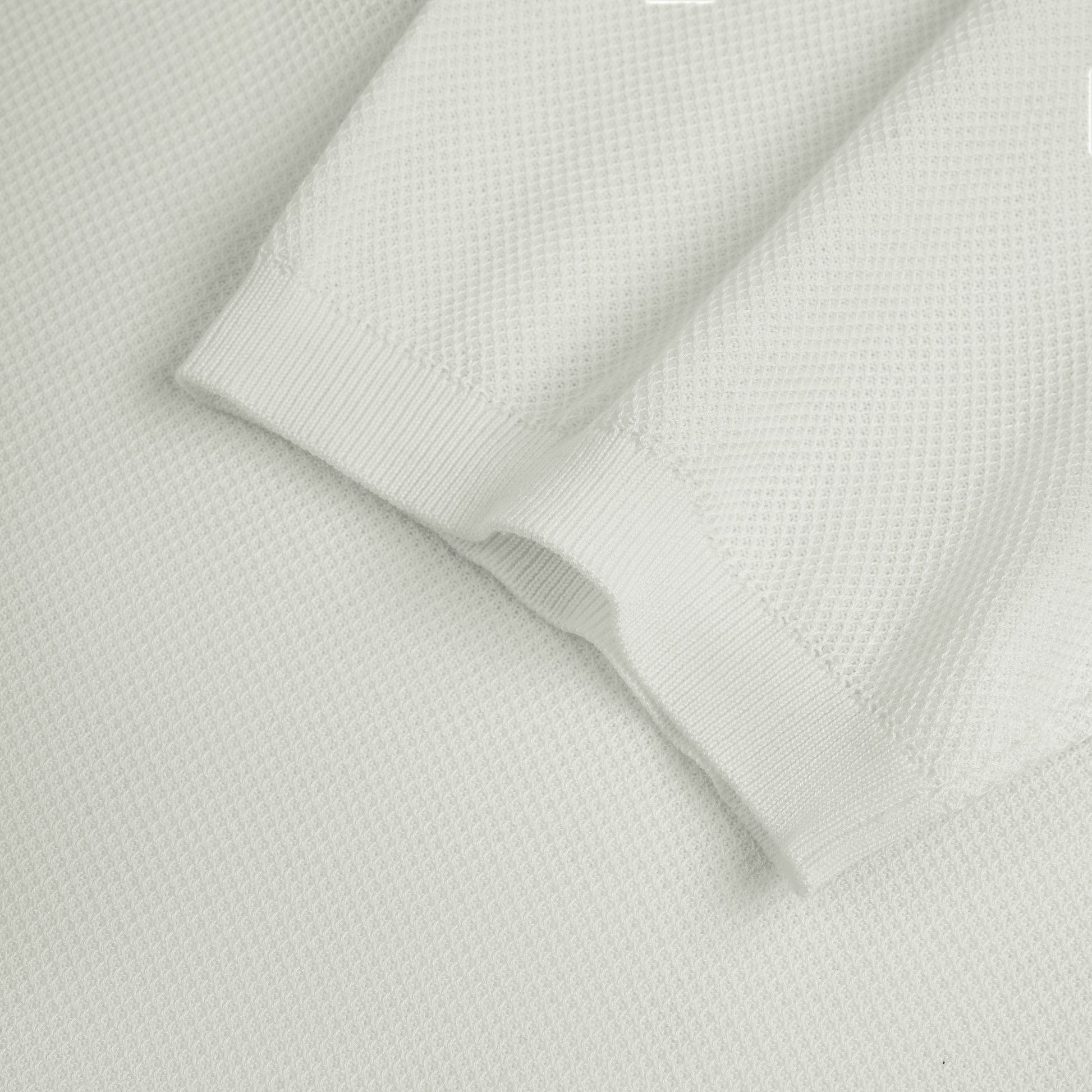 Texture Knit Polo Shirt