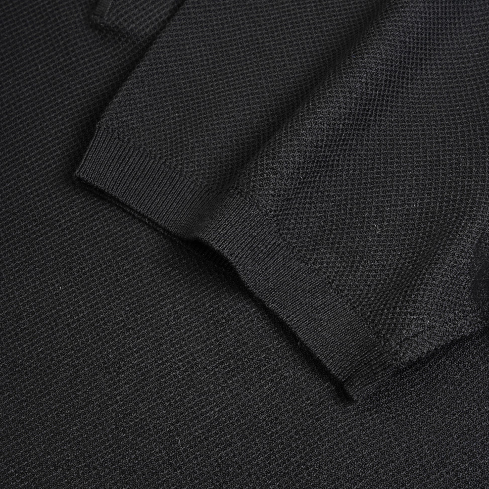 Texture Knit Polo Shirt