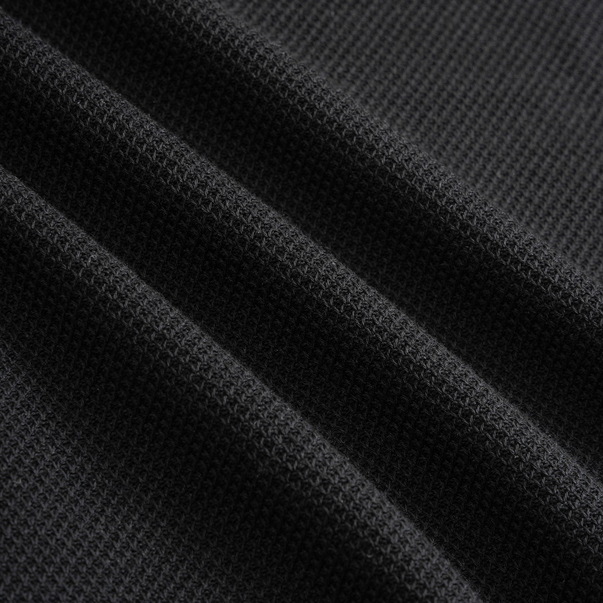 Texture Knit Polo Shirt