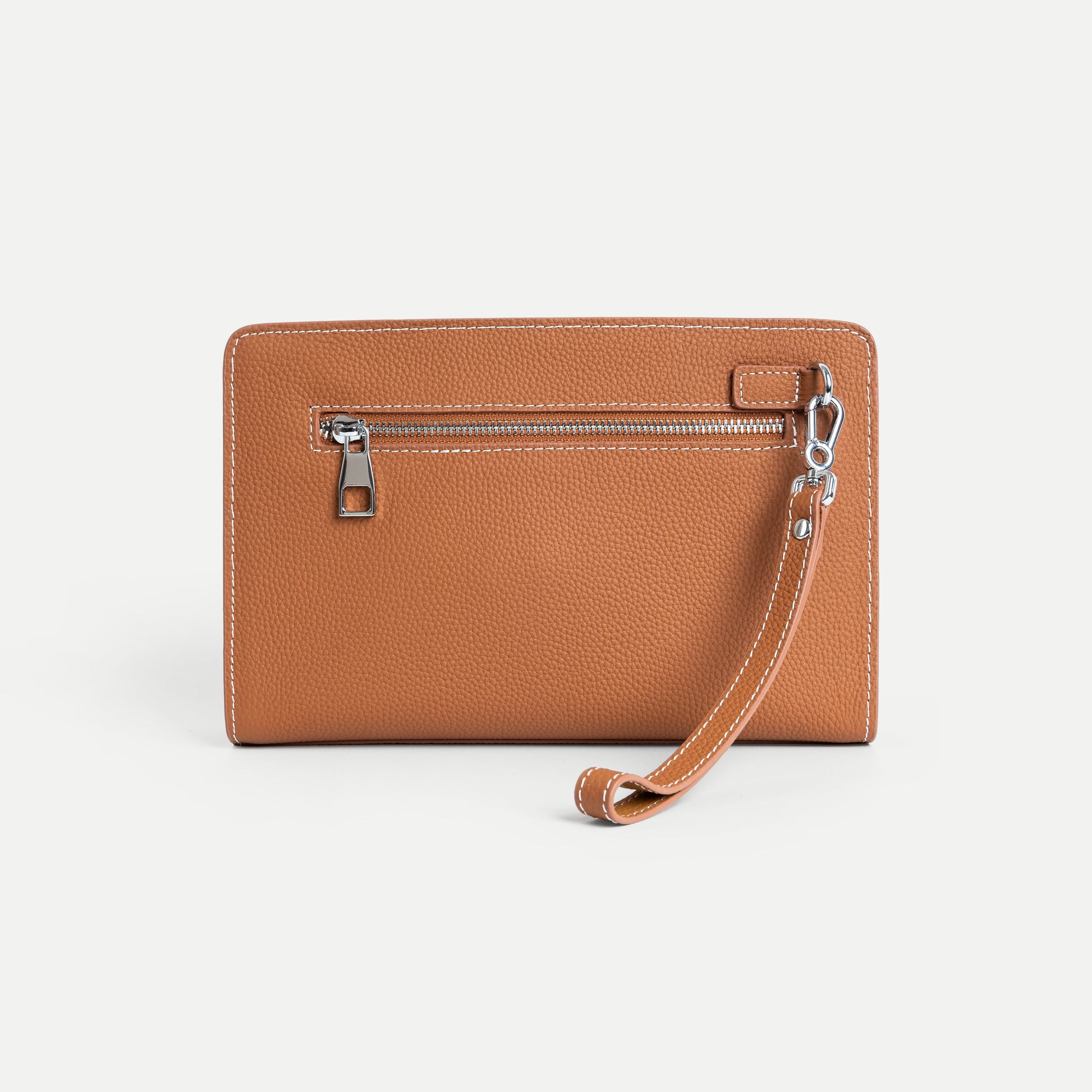 Textured Leather Briefcase