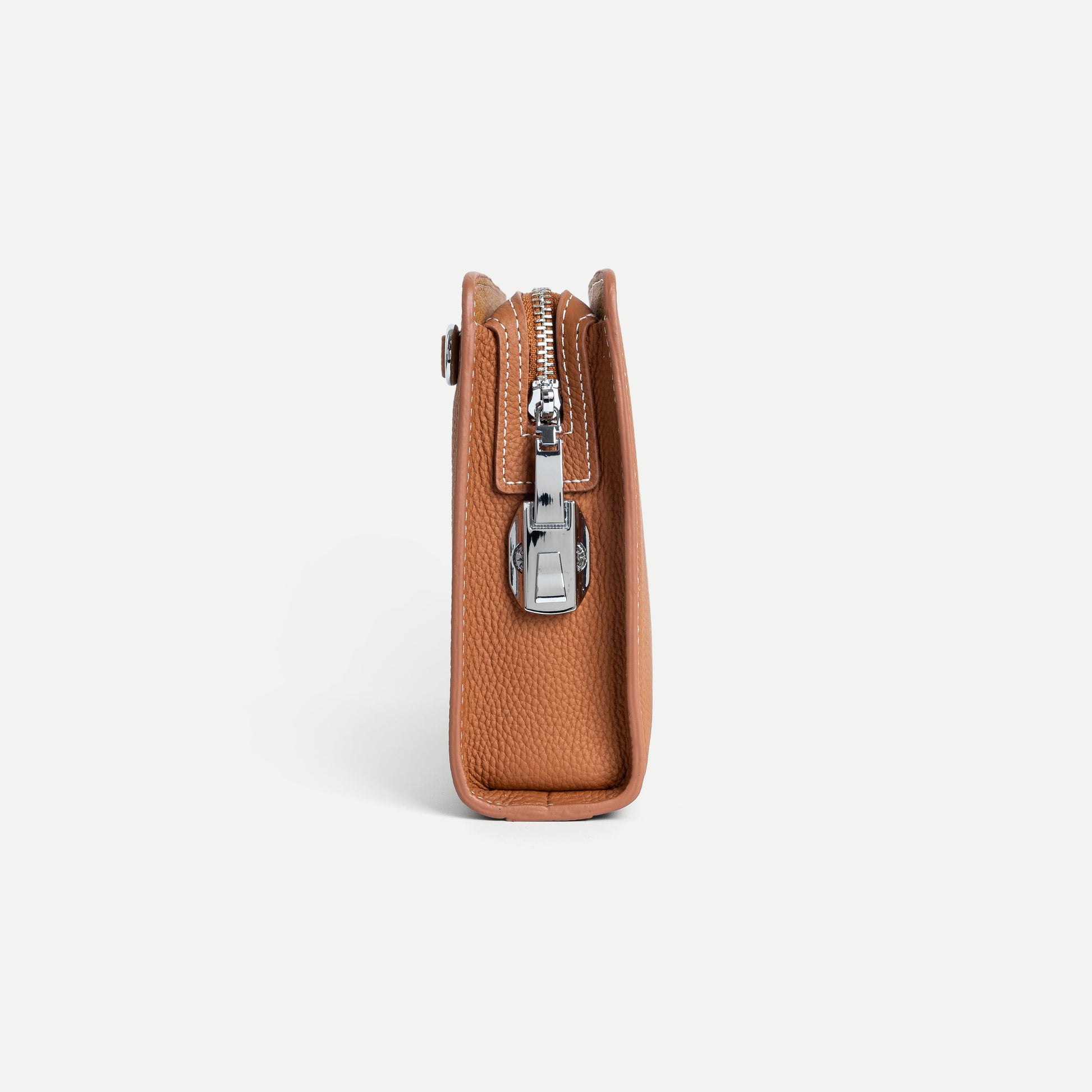 Textured Leather Briefcase