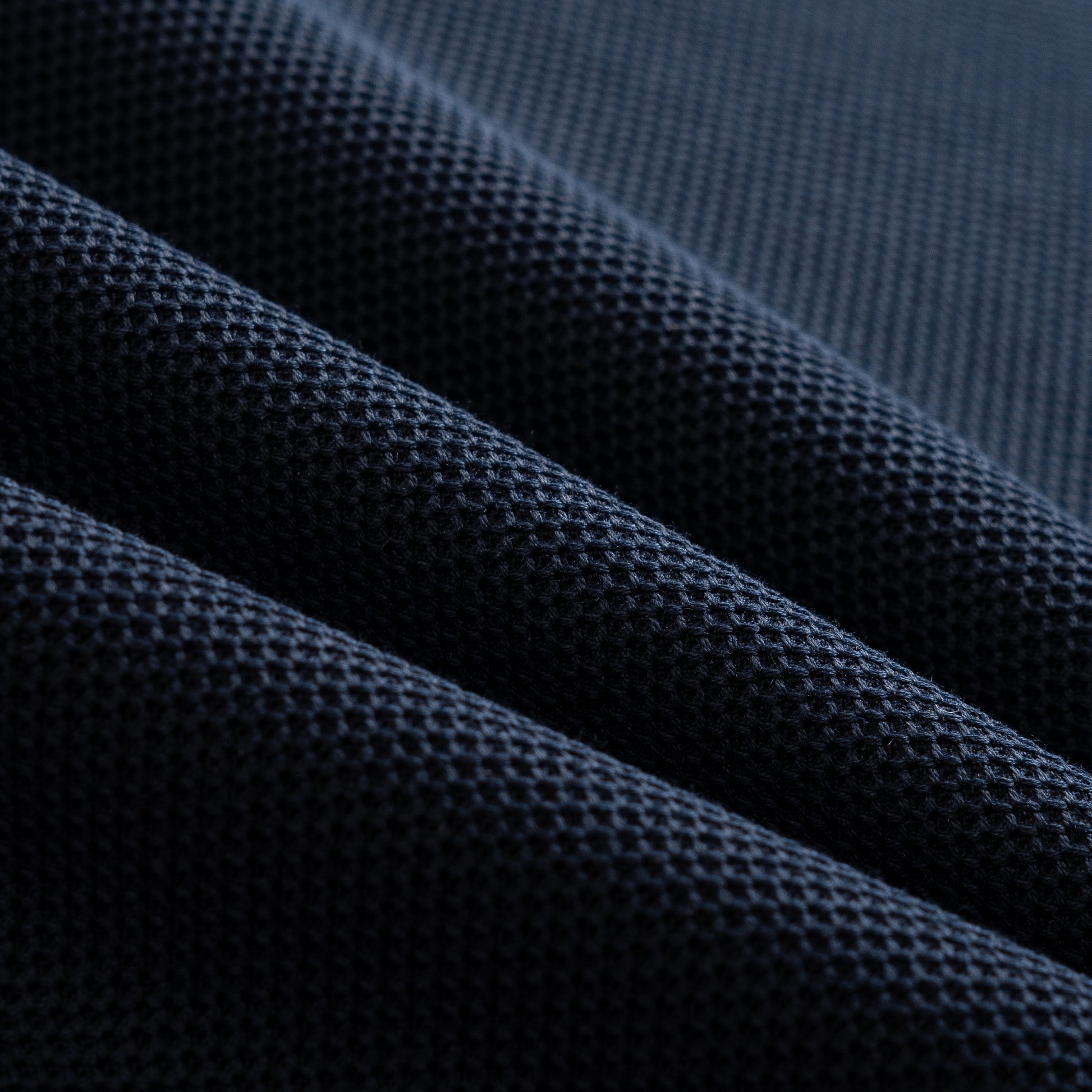 Minimal Pique Button Polo Shirt