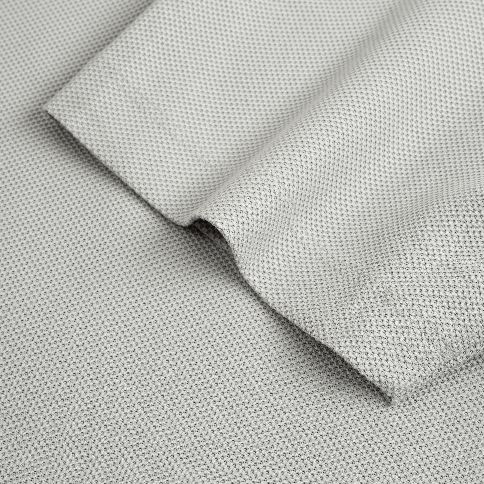 Minimal Pique Button Polo Shirt