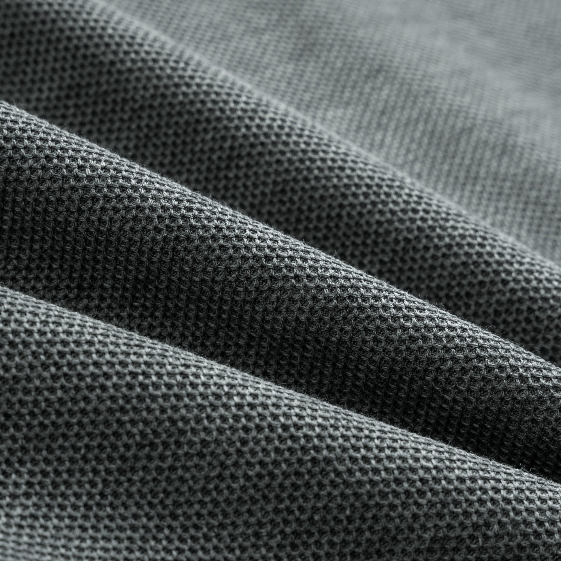 Minimal Pique Button Polo Shirt
