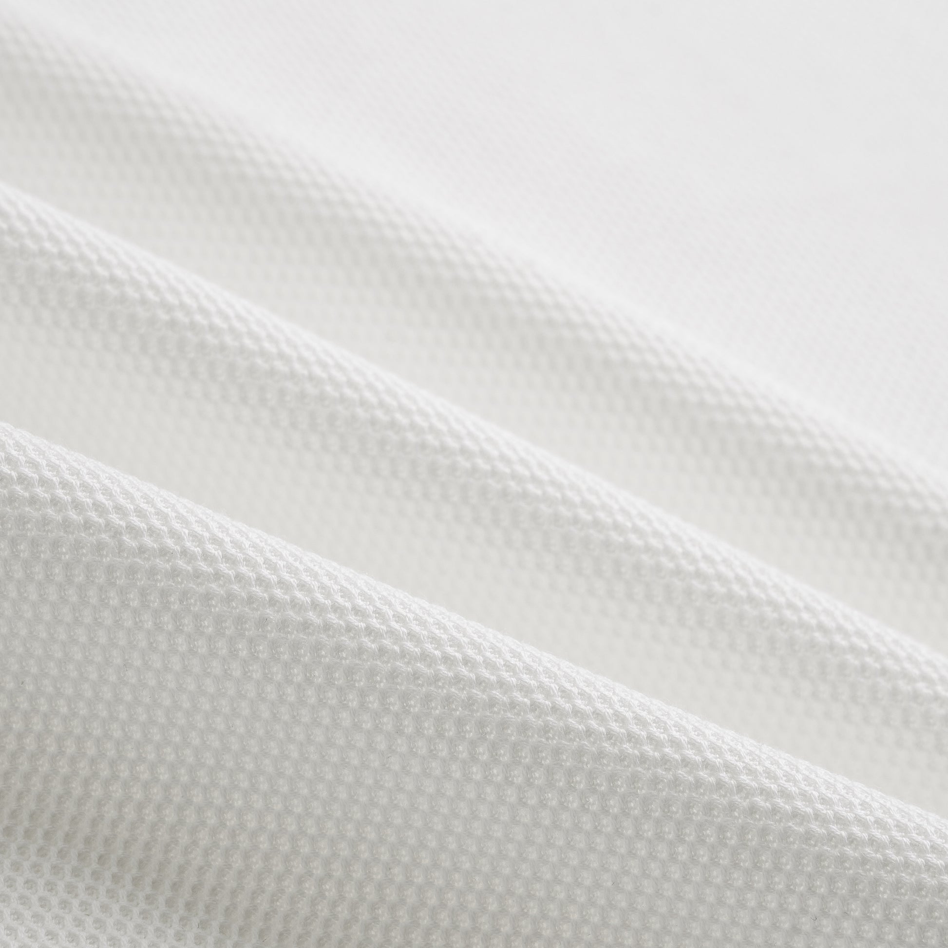 Minimal Pique Button Polo Shirt