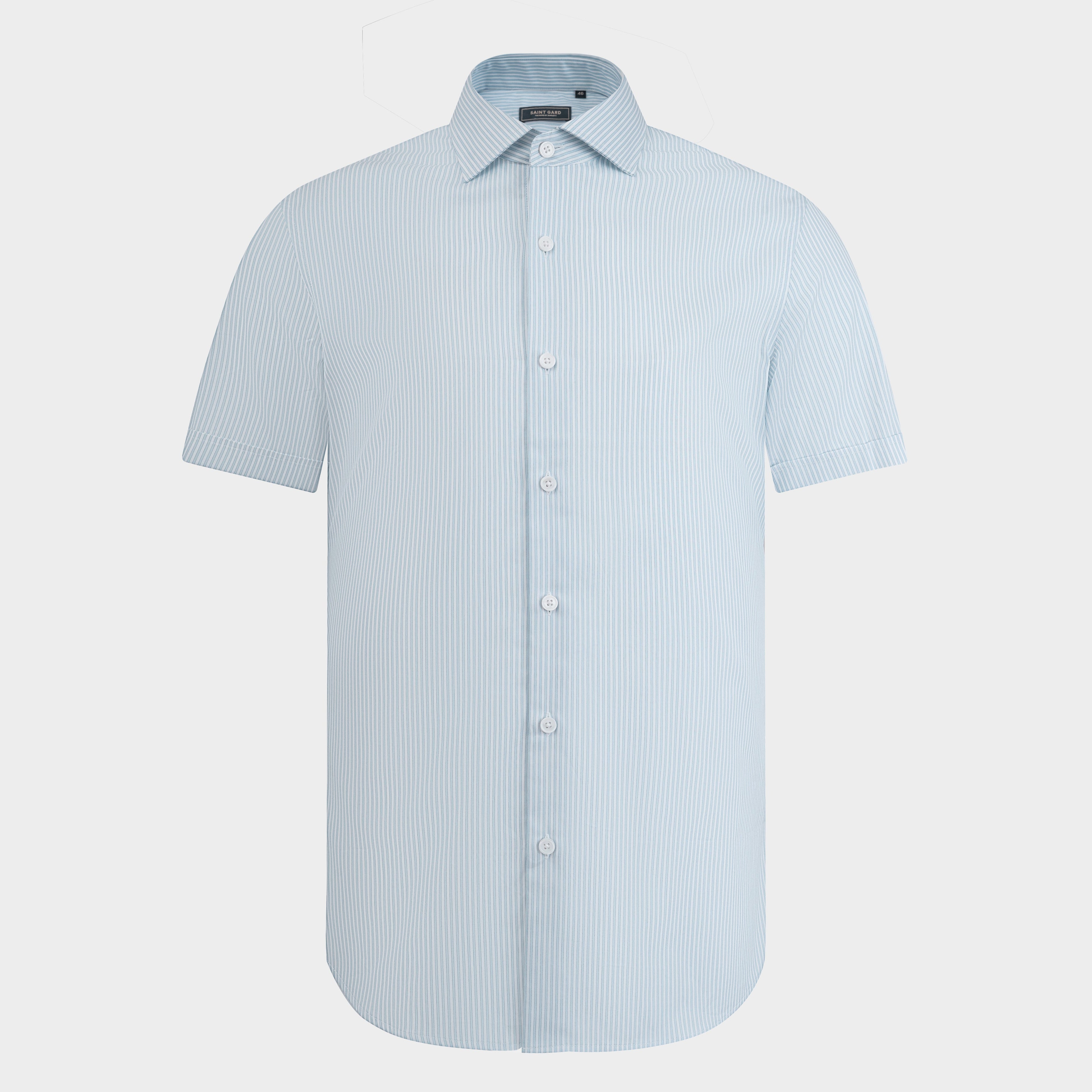 Short-Sleeve Premium Cotton Shirt