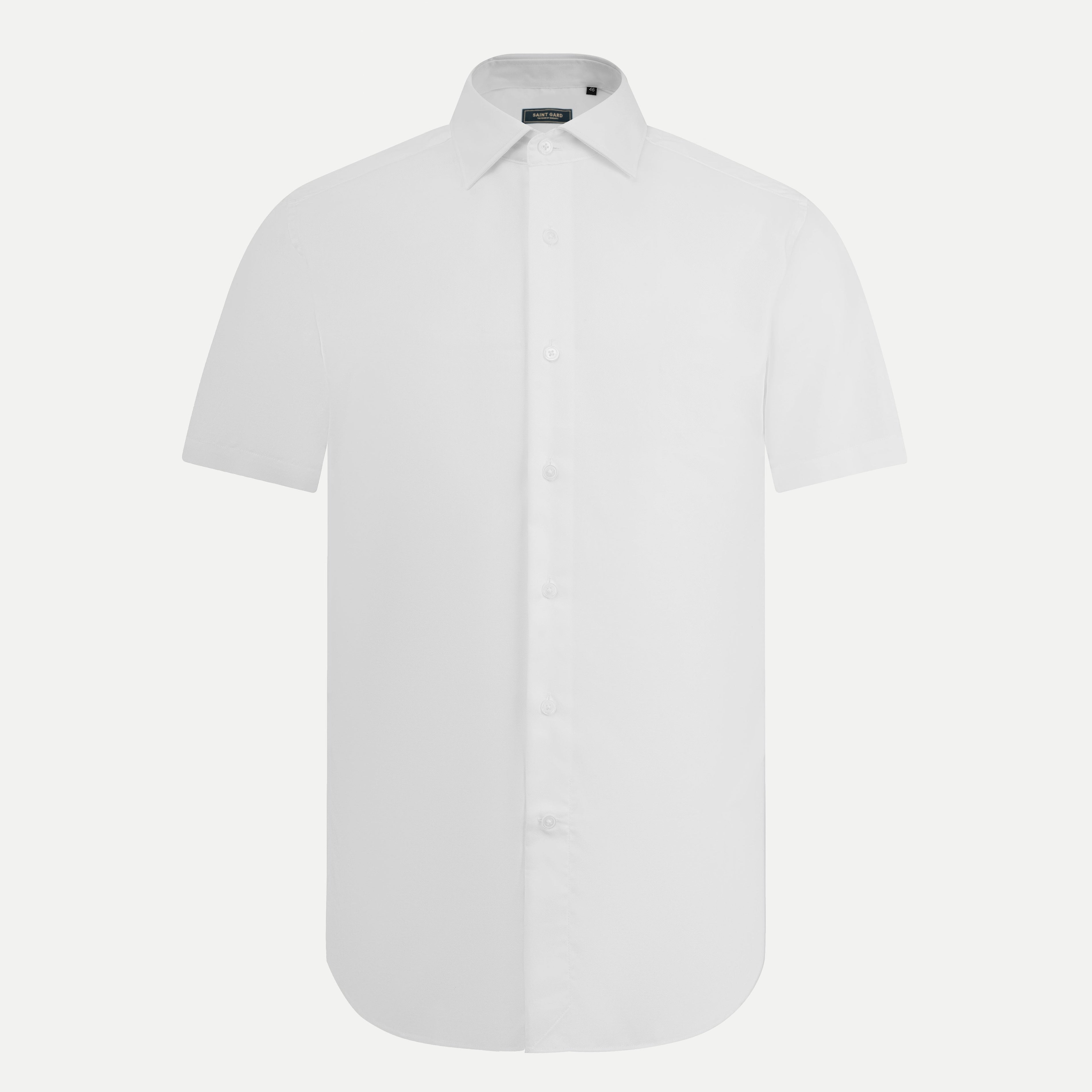 Short-Sleeve Organic Cotton Shirt