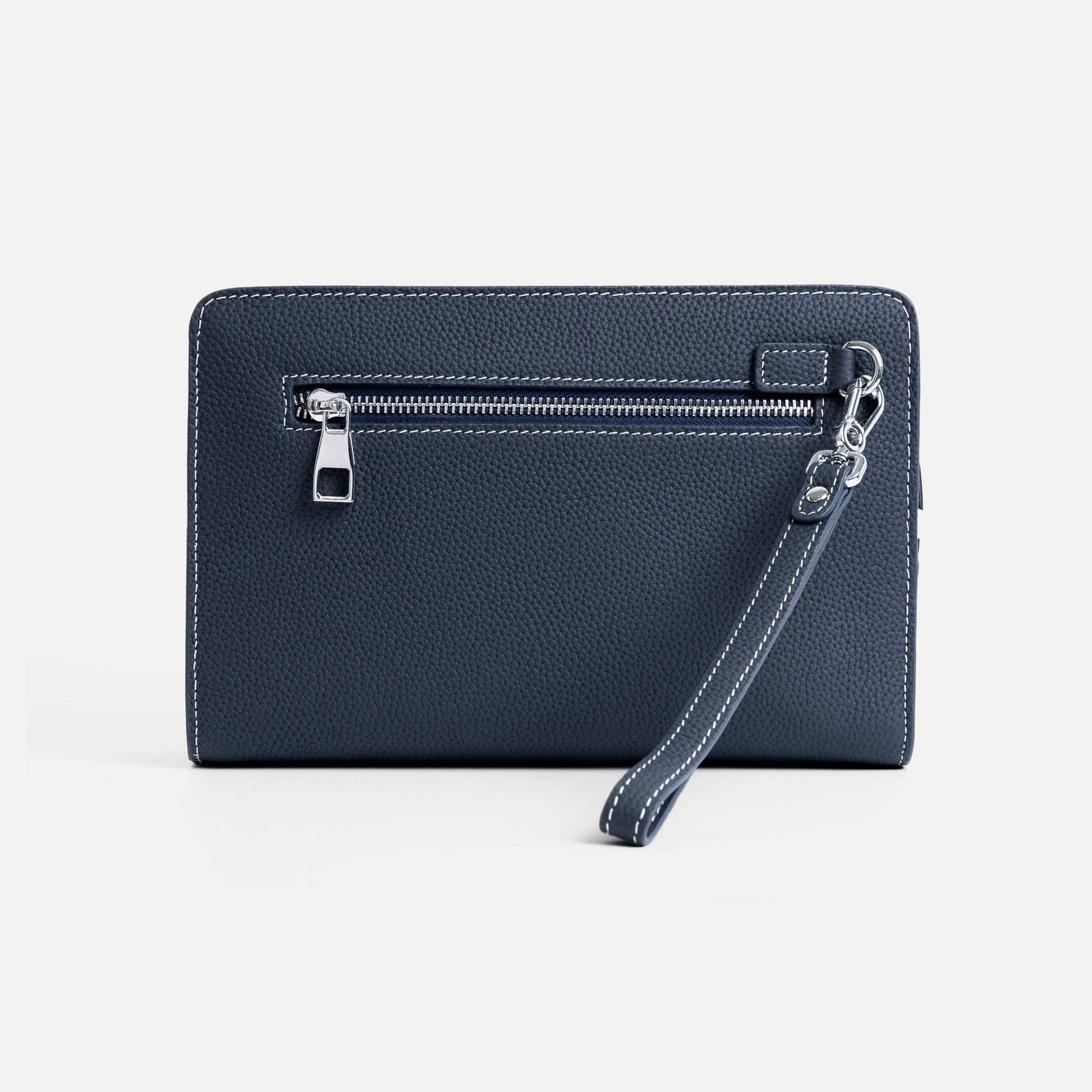 Textured Leather Briefcase