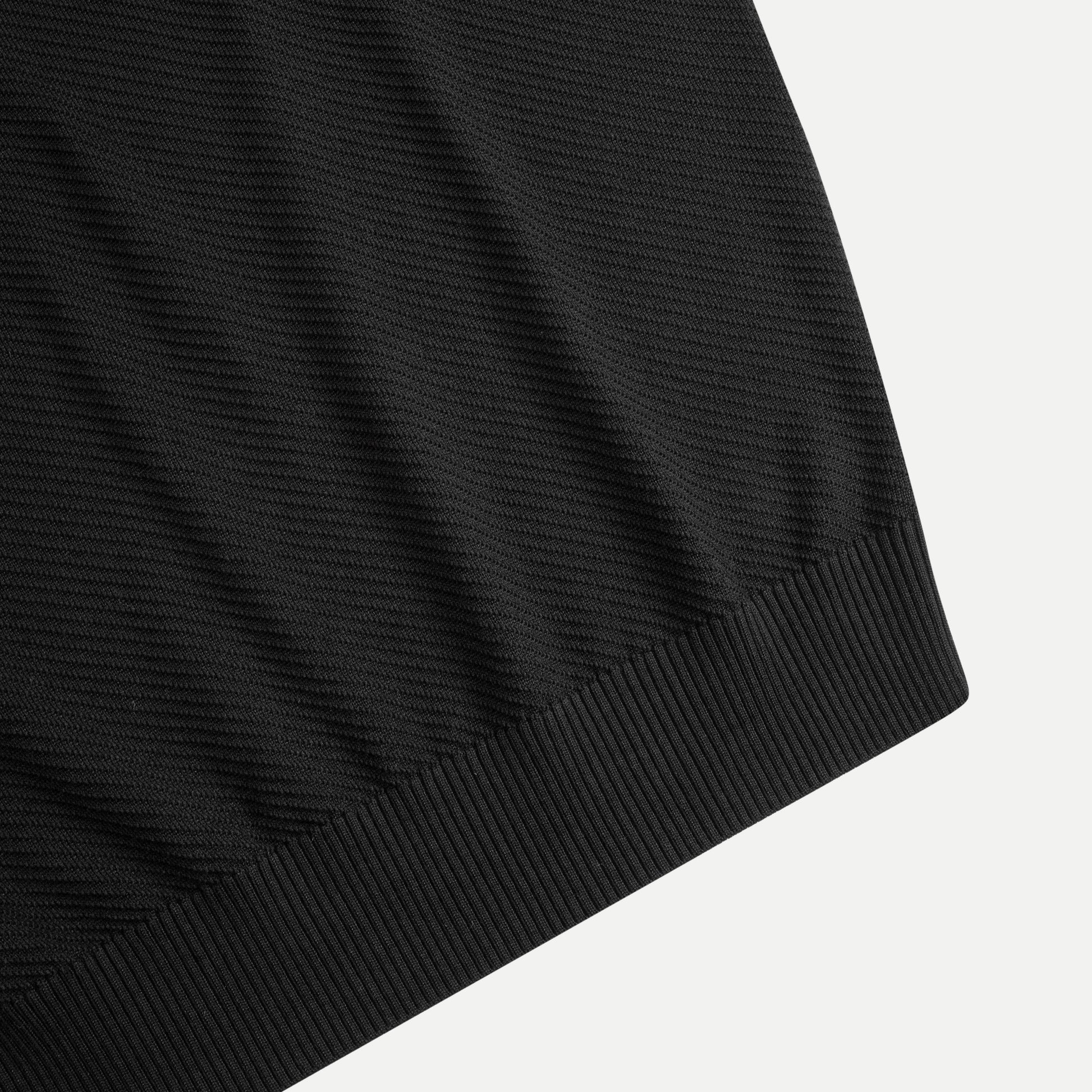 Long-Sleeve Acrylic Polo Sweater