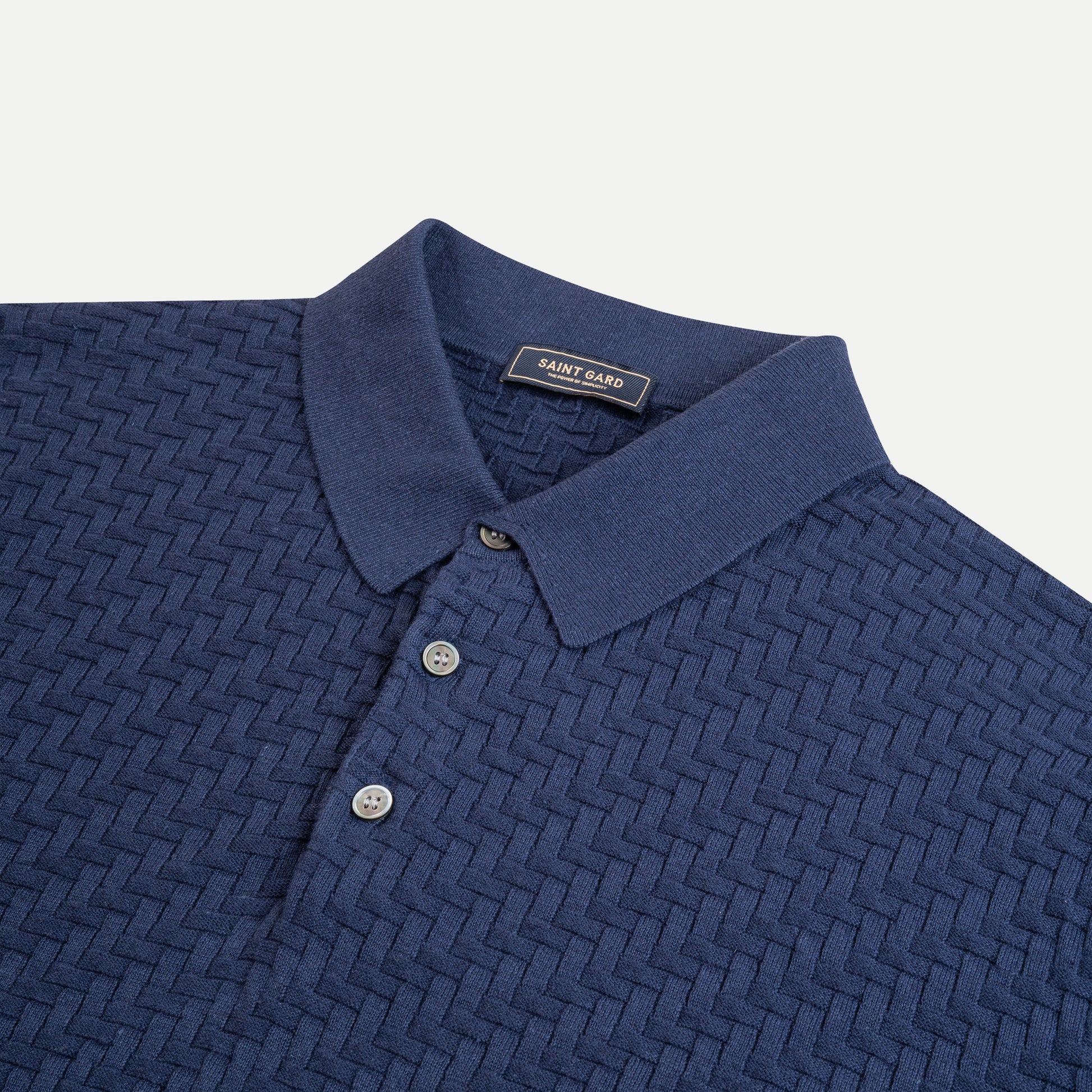 Jacquard Regular Fit Polo Shirt