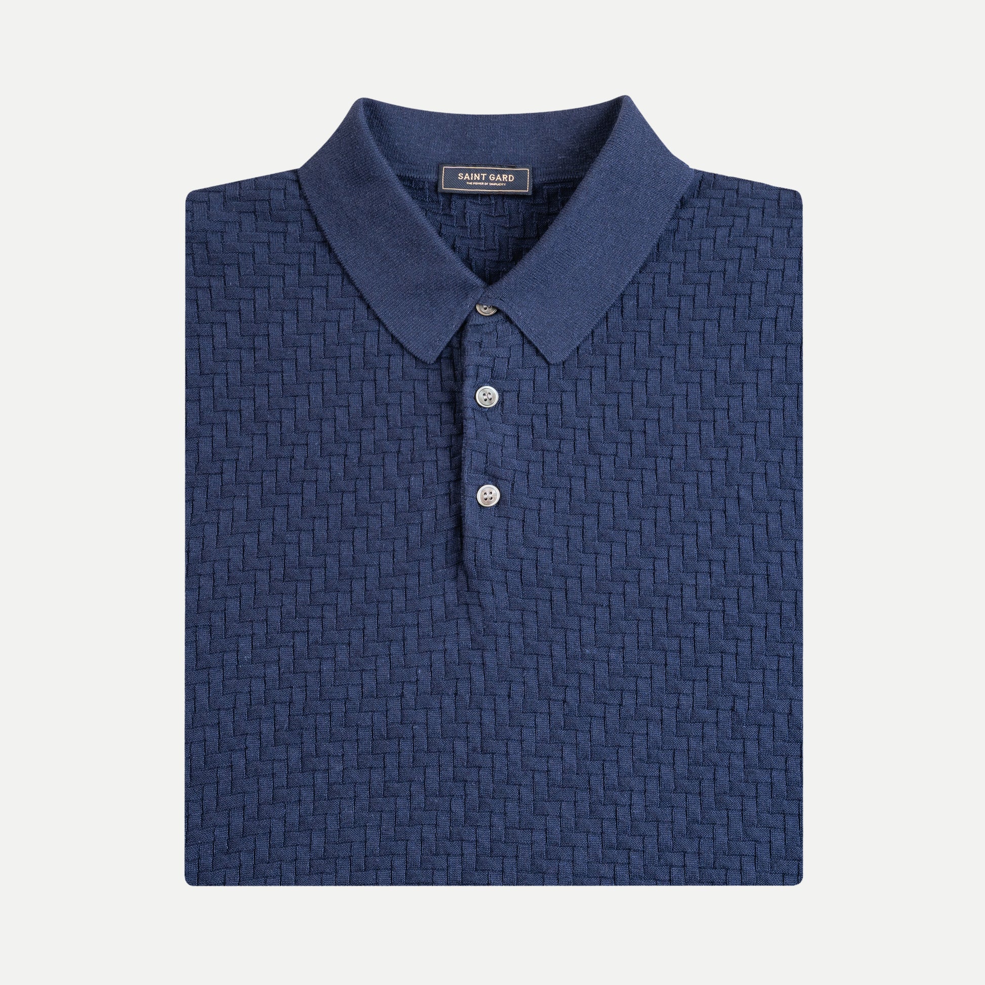 Jacquard Regular Fit Polo Shirt