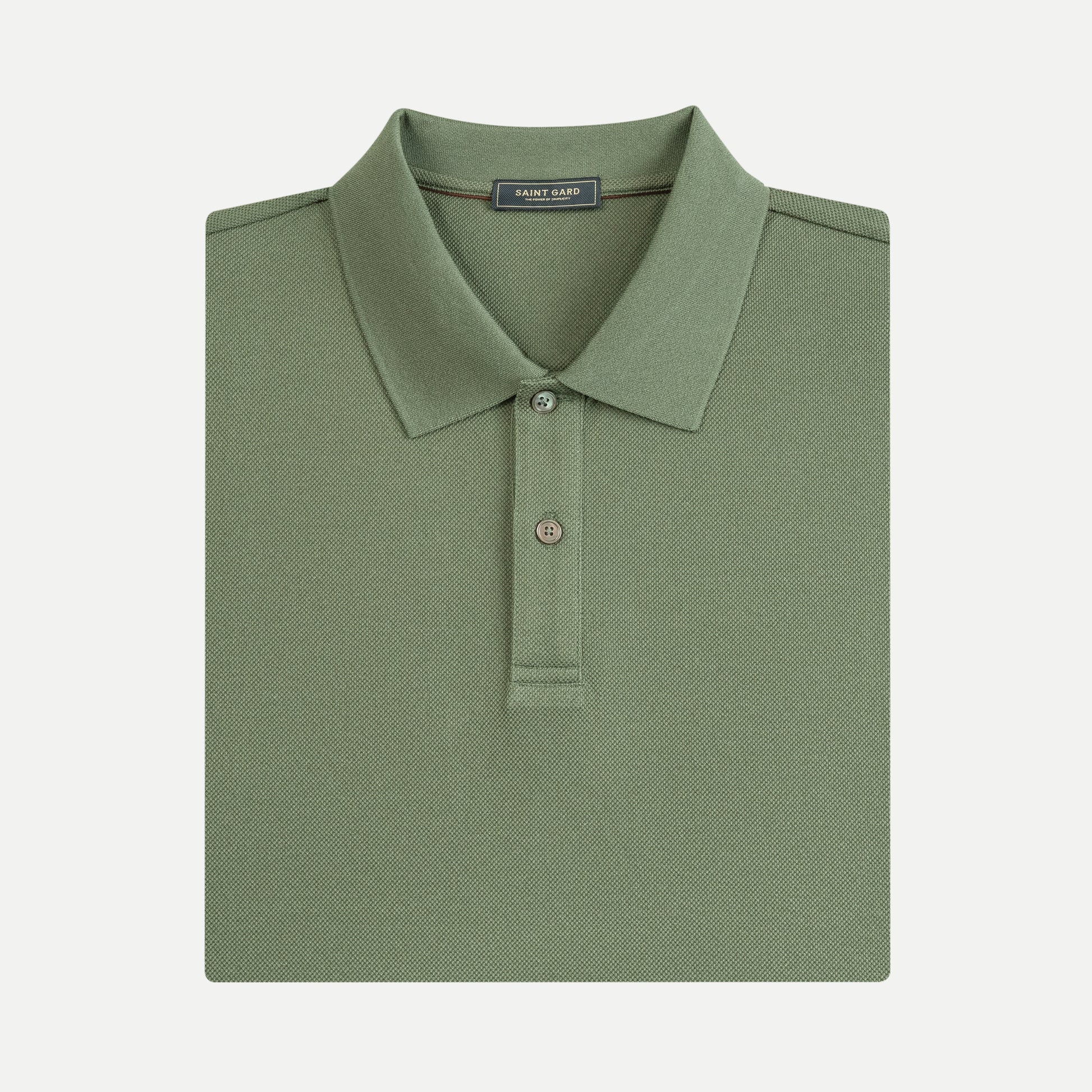 Basic Pique Polo Shirt
