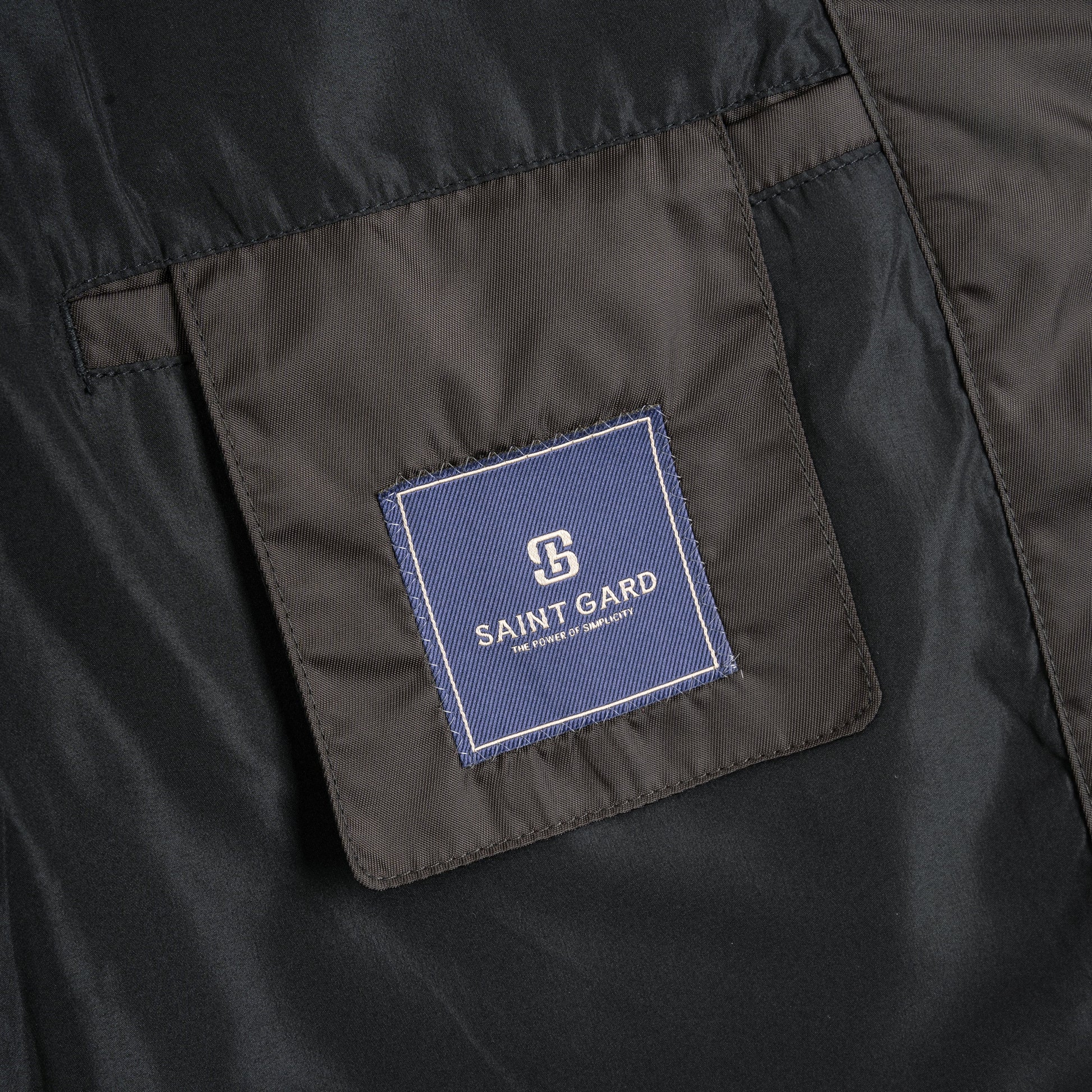 Windbreaker Jacket with Knit Paneling