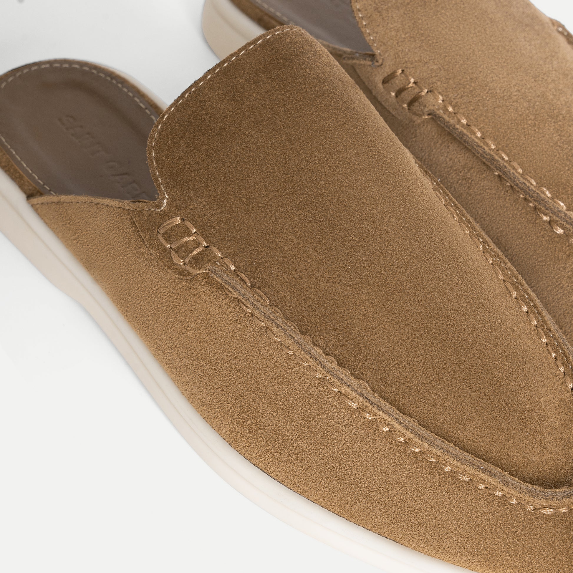 Suede Mule Loafer
