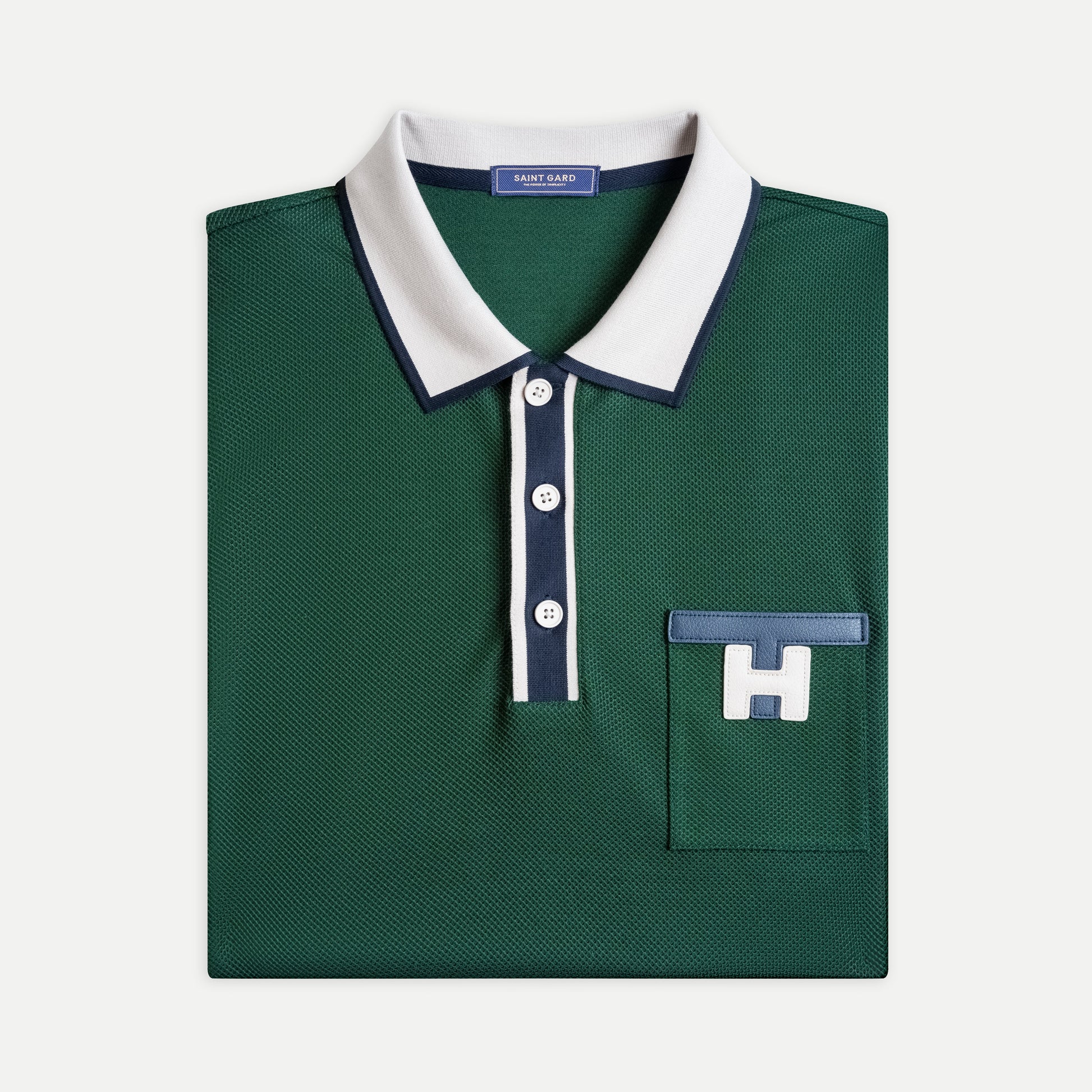 Woven Polo Shirt