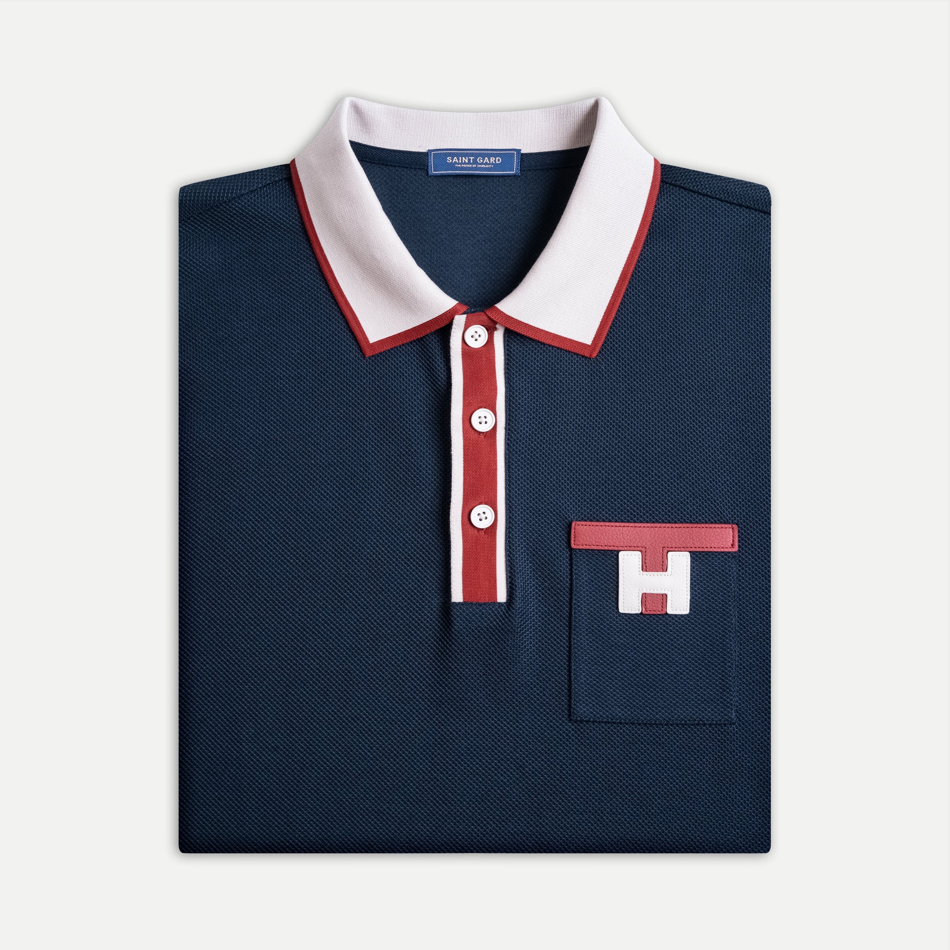Woven Polo Shirt
