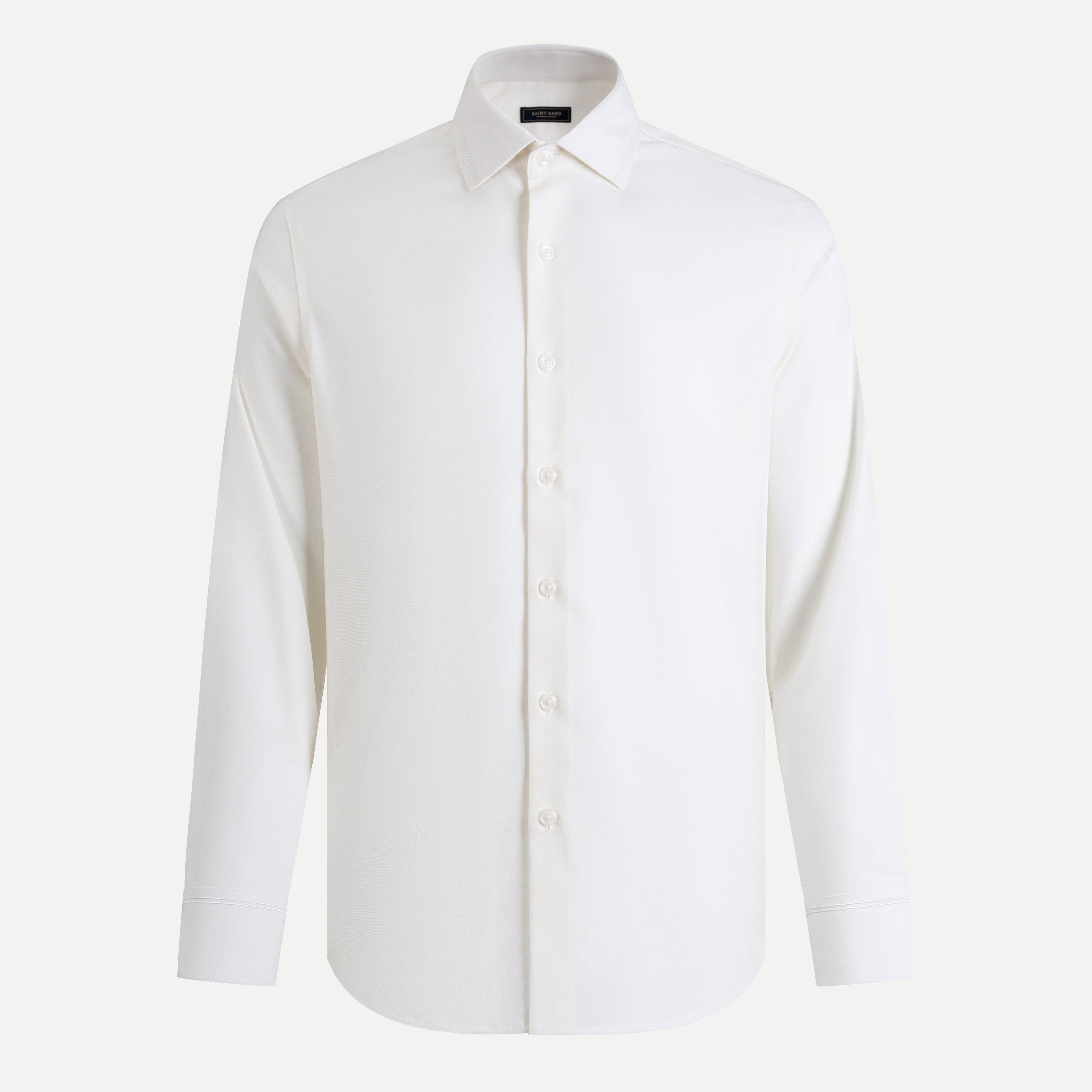 Long-Sleeve Cotton Twill Shirt