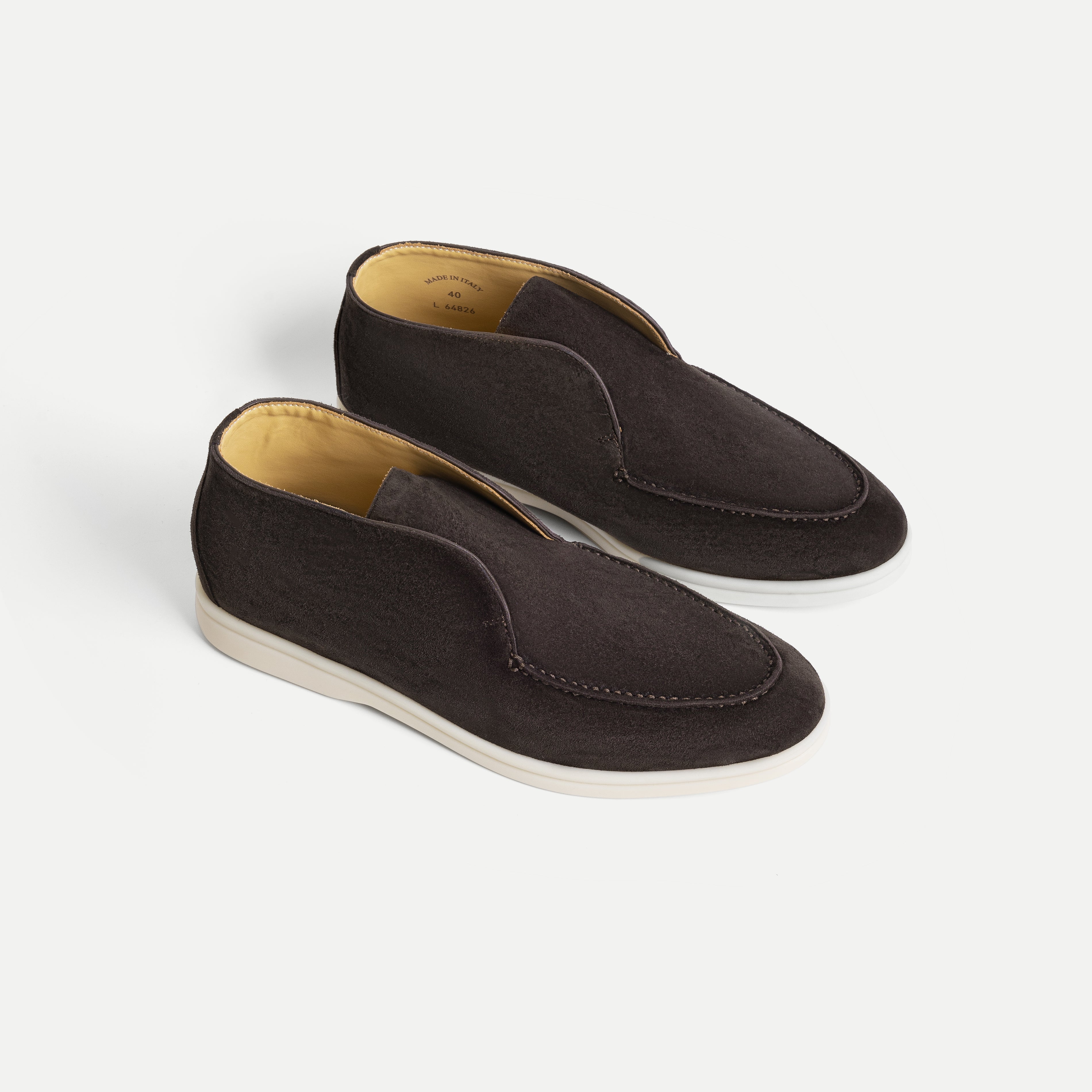 Mid-calf Suede Shoes