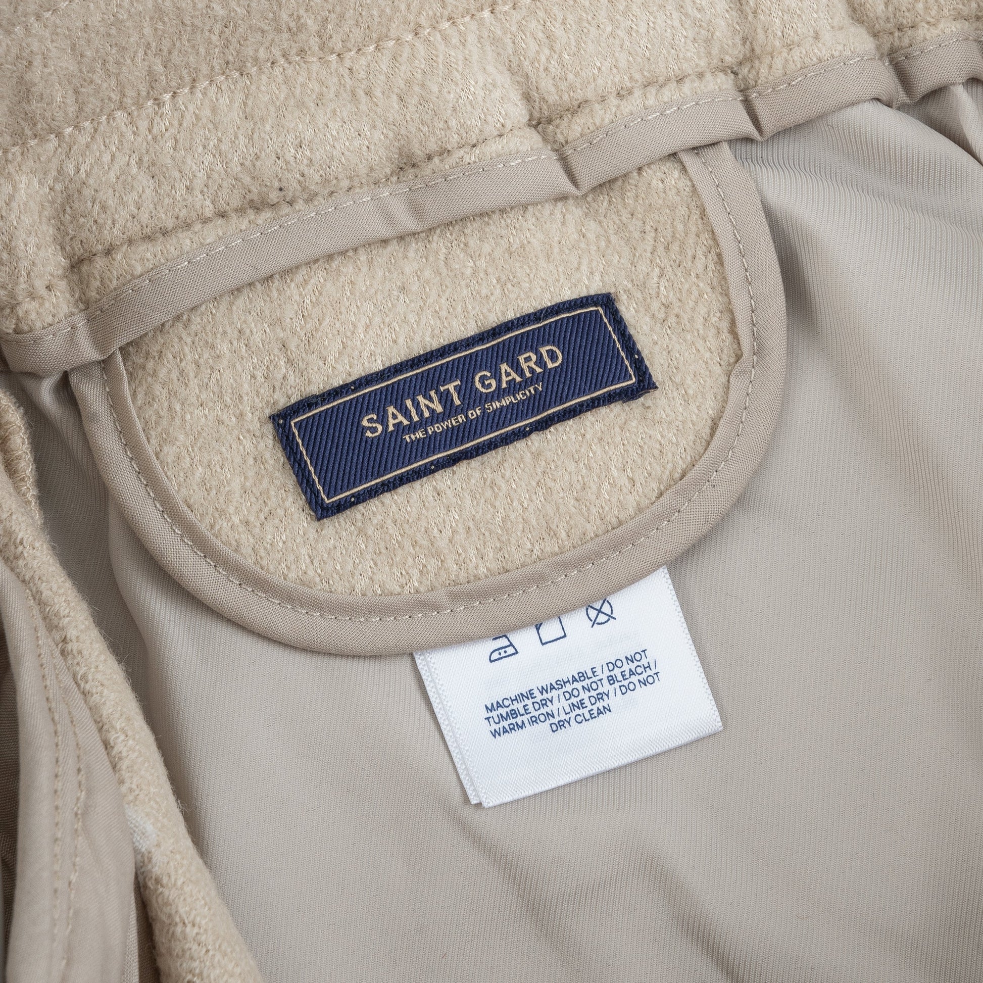 Quần ống đứng vải dạ len bông