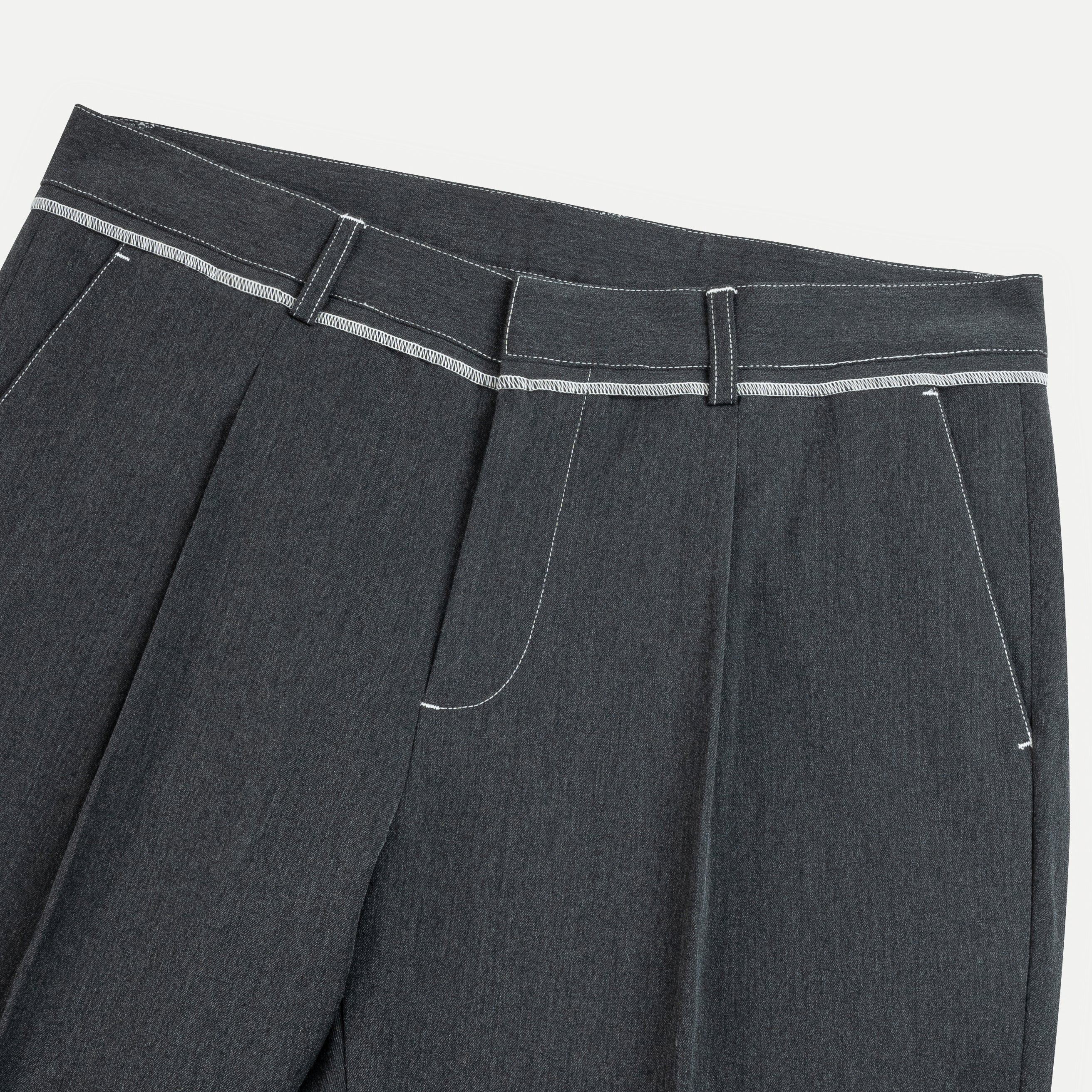 Pleated Regular-Fit Trousers