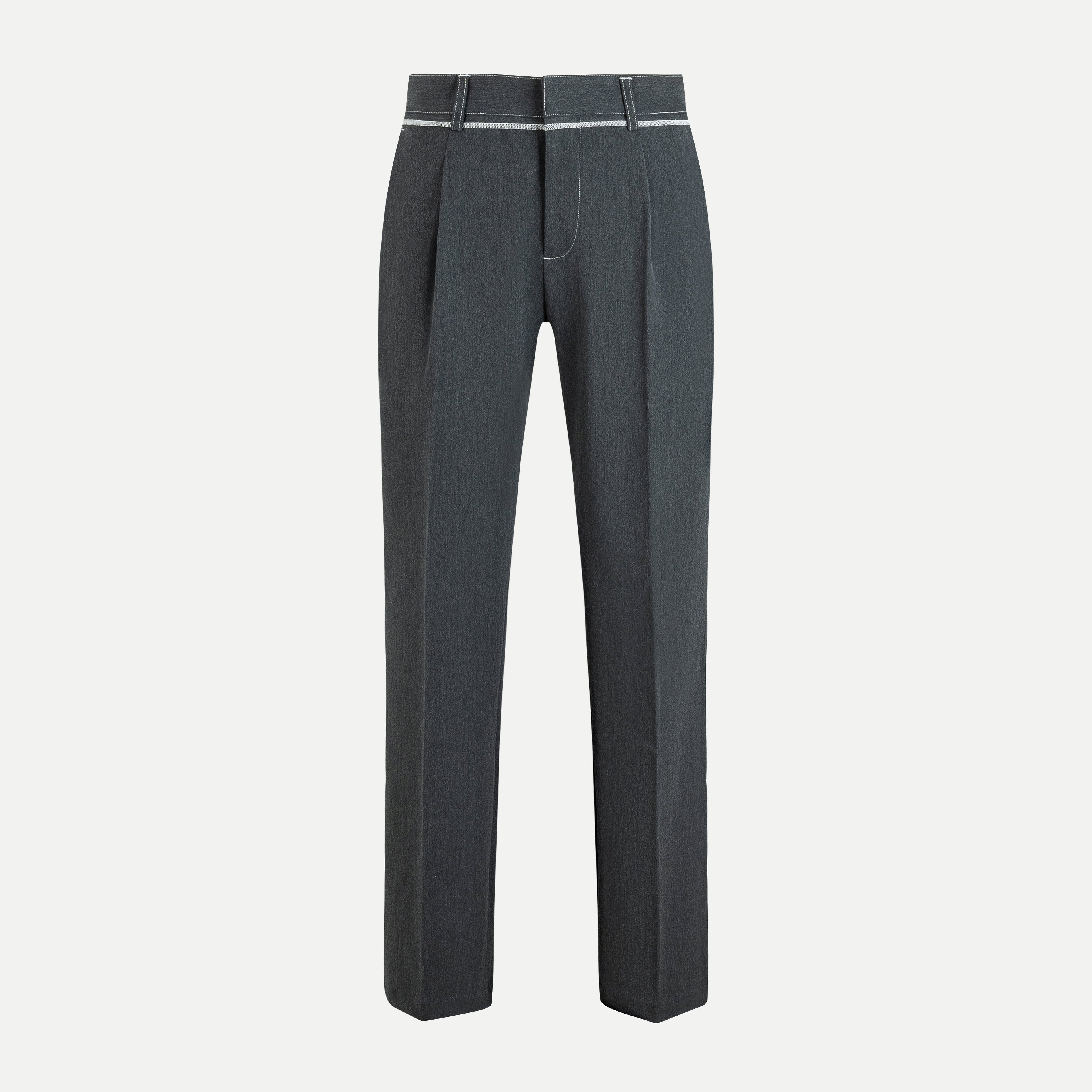 Pleated Regular-Fit Trousers
