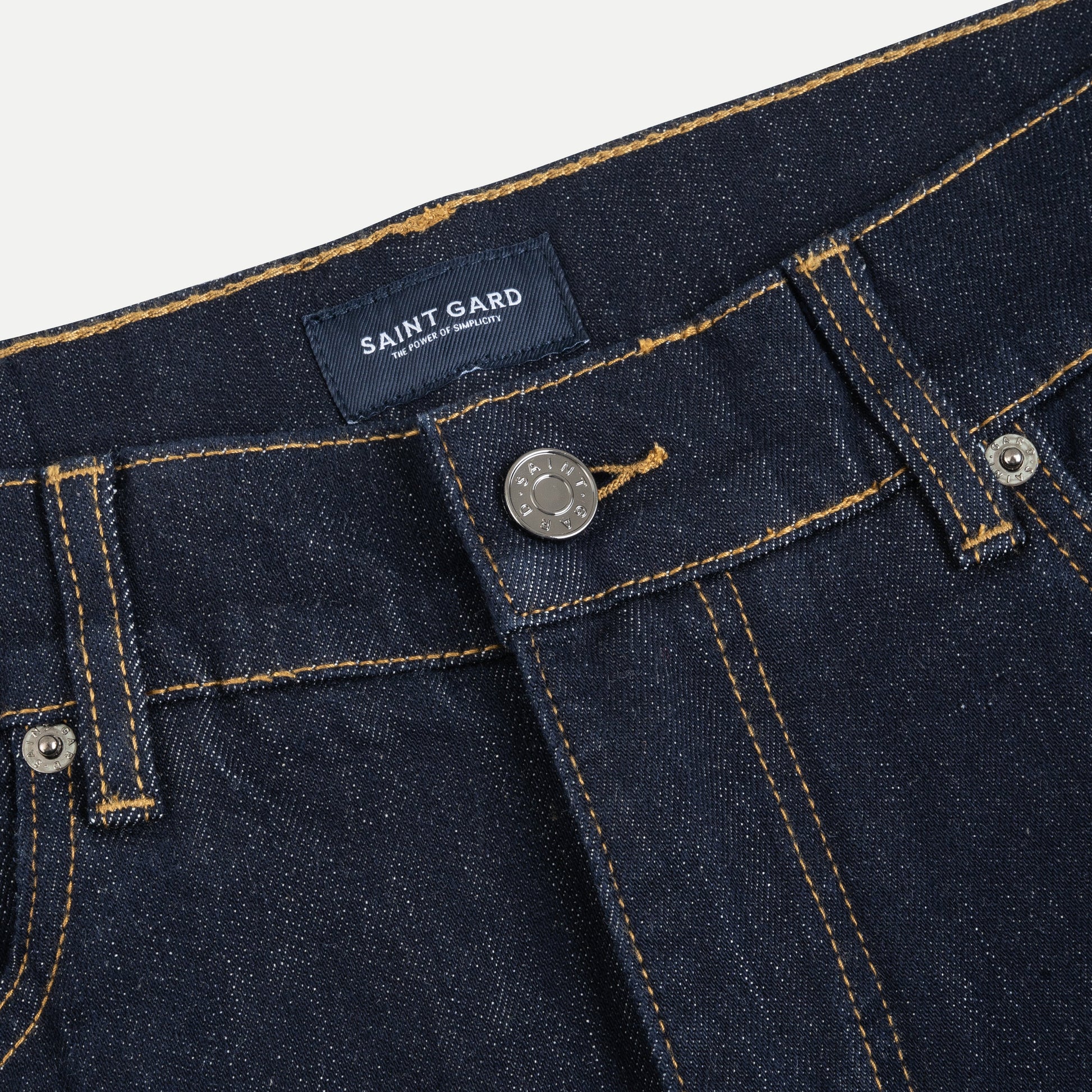 Straight-Fit Cotton Woven Jeans