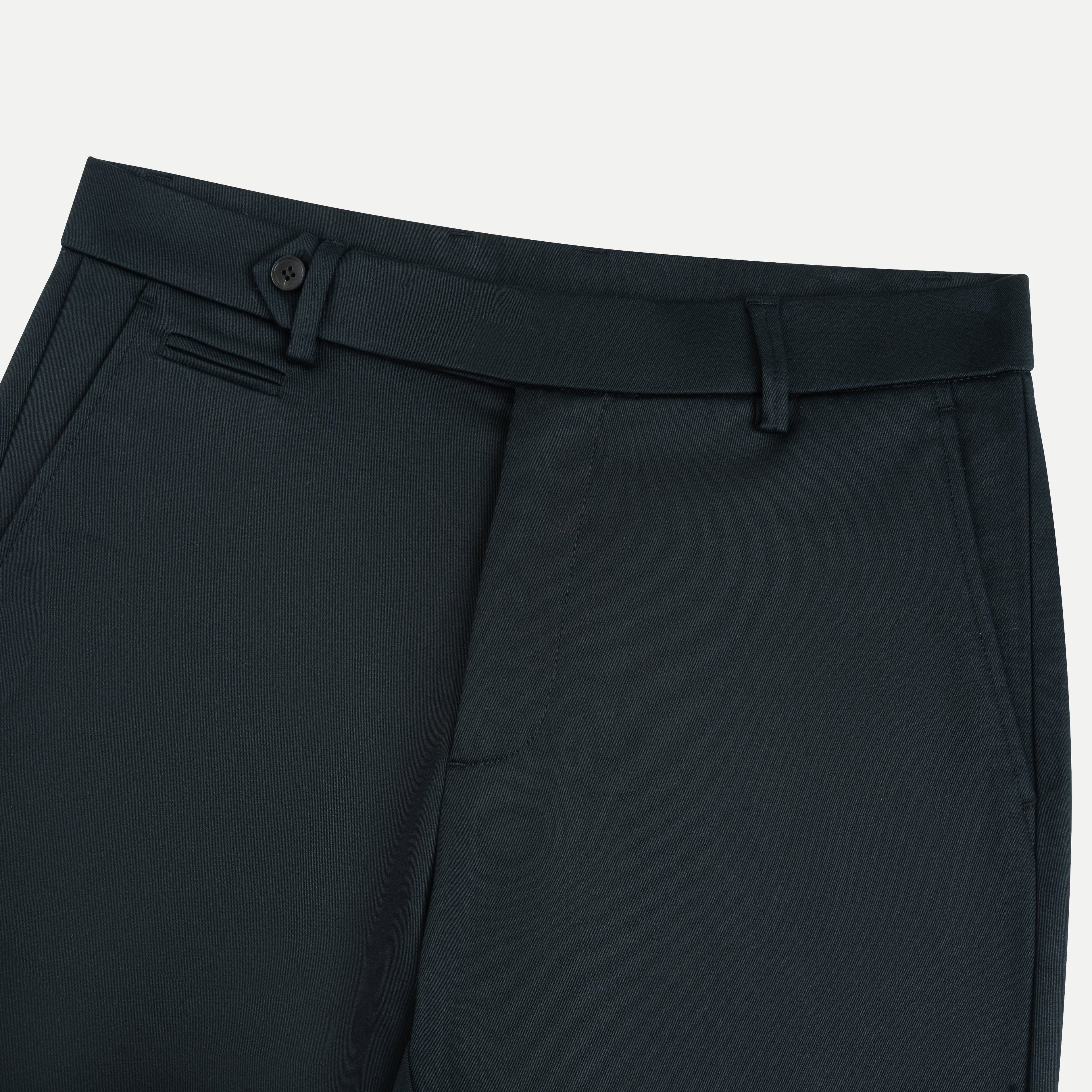 Premium Kaki Straight Fit Trousers