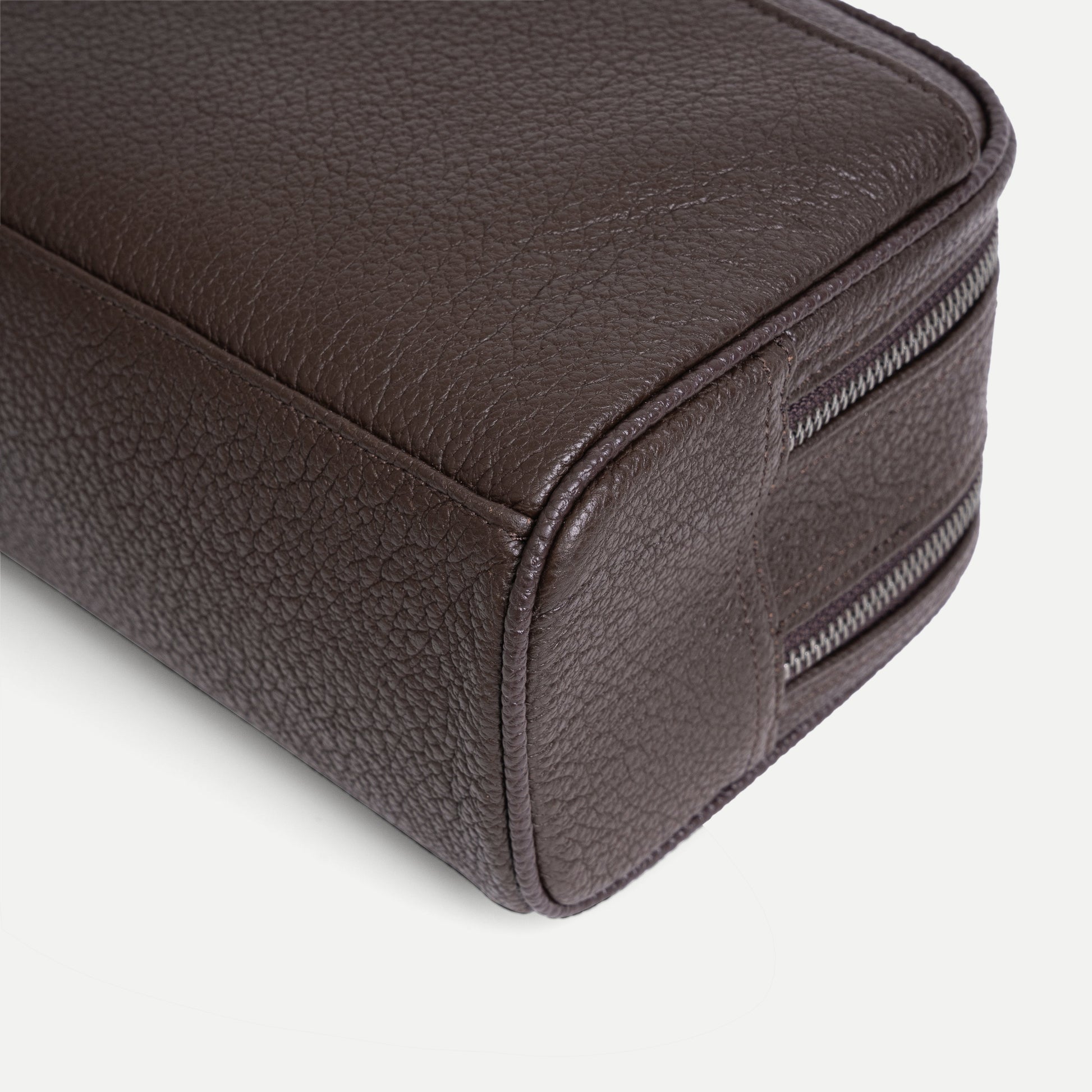 Textured Leather Clutch Bag