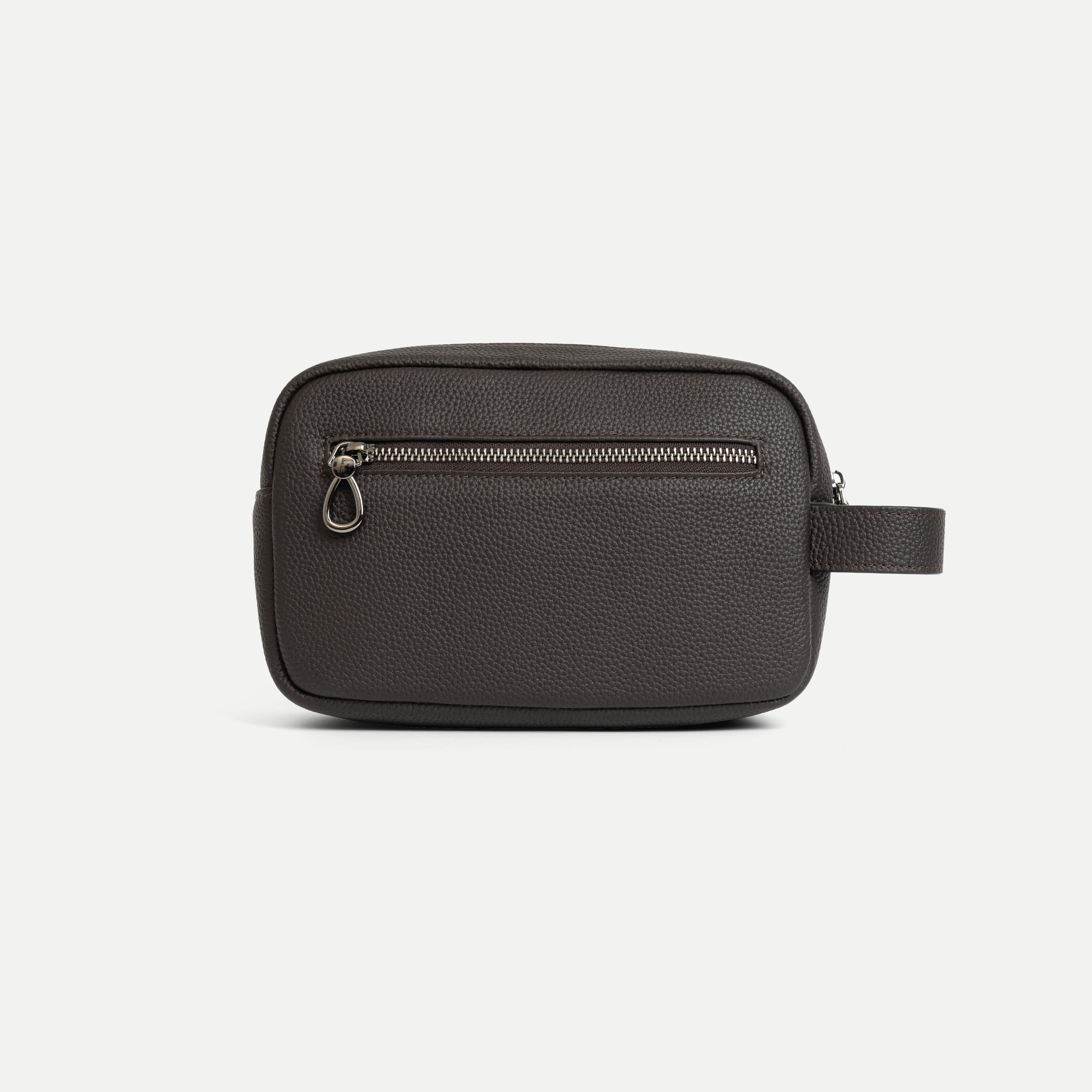 Smooth Leather Clutch Bag