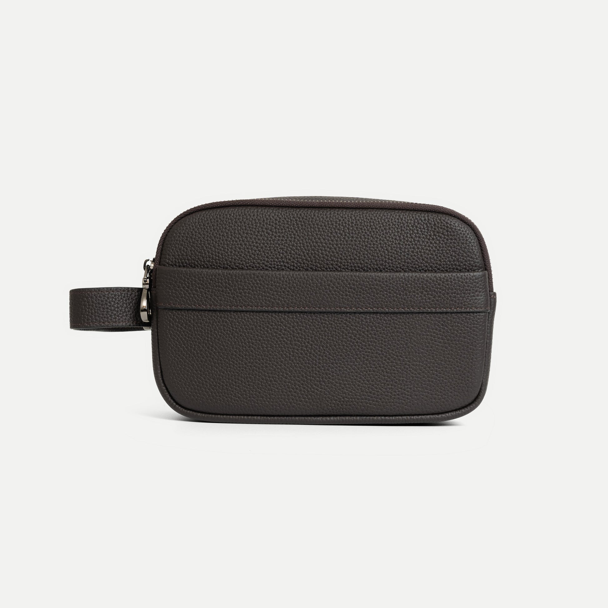 Smooth Leather Clutch Bag