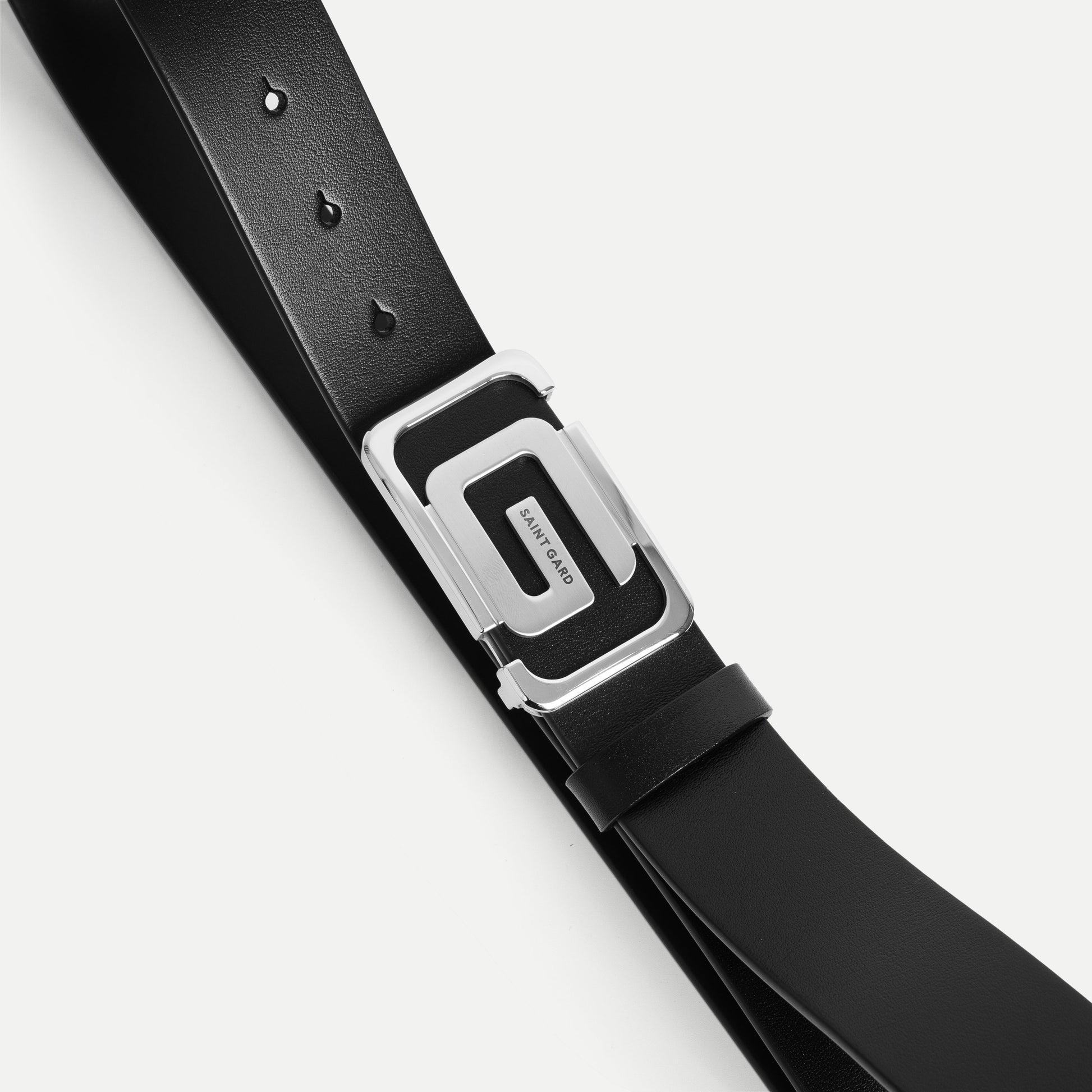 The G-Buckle Leather Belt