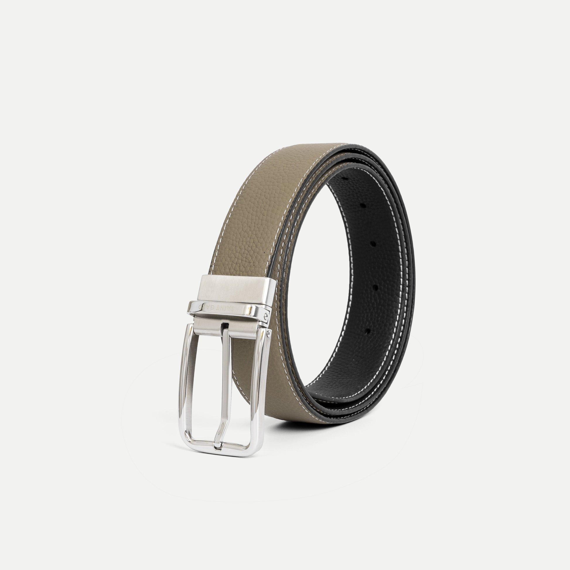 Minimal Cowhide Leather Belt