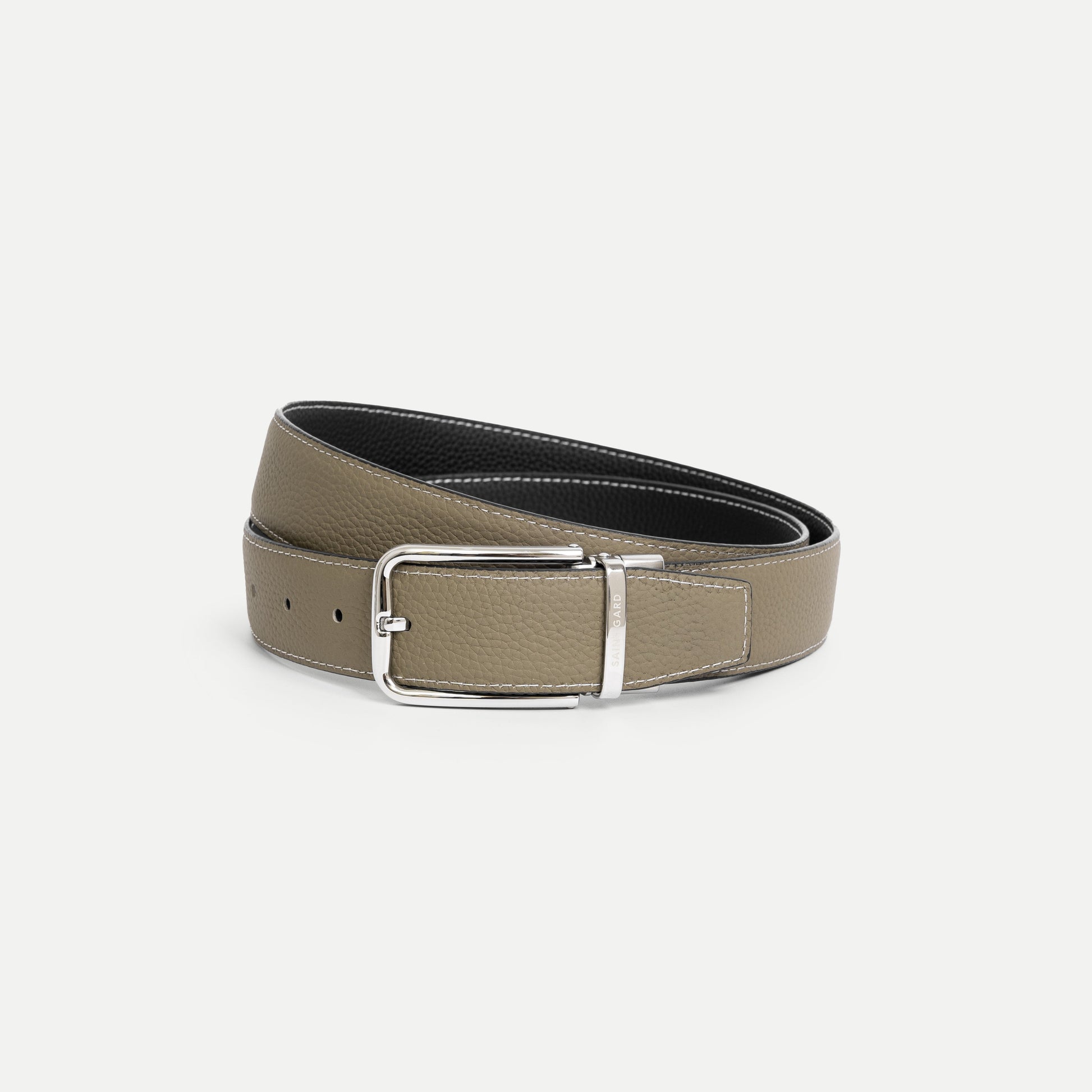 Minimal Cowhide Leather Belt