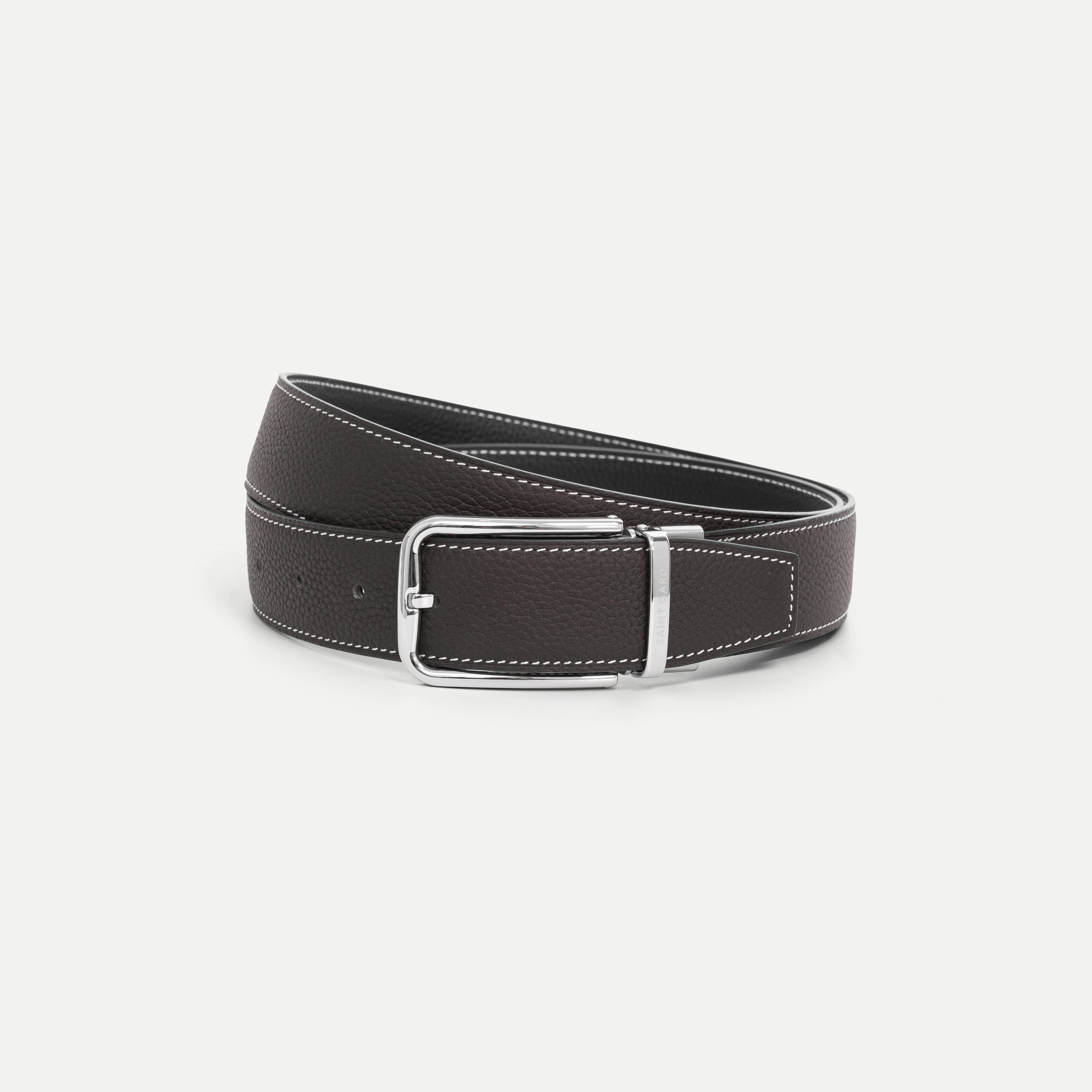 Minimal Cowhide Leather Belt