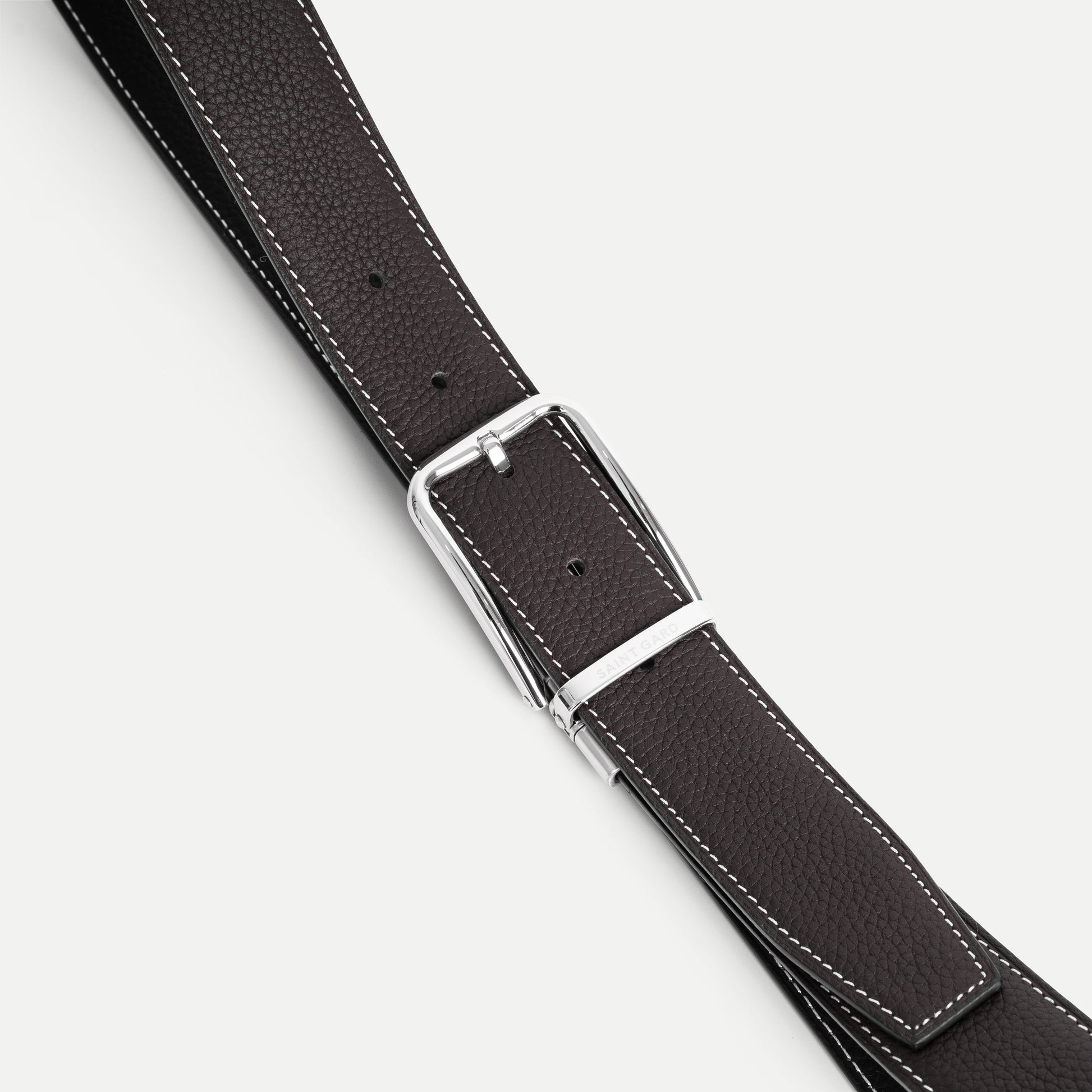 Minimal Cowhide Leather Belt