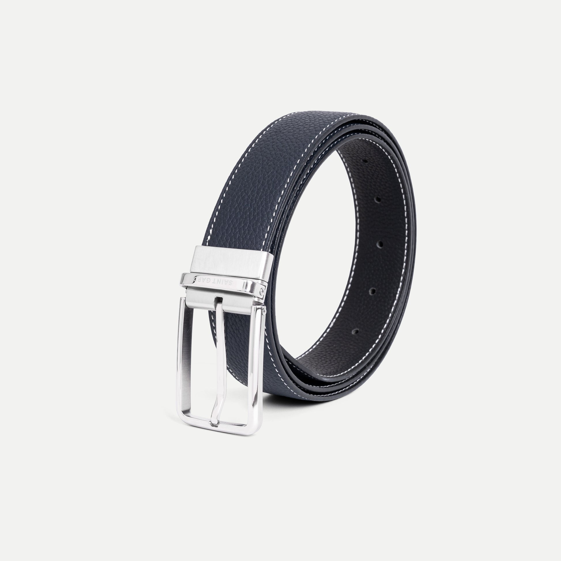 Minimal Cowhide Leather Belt