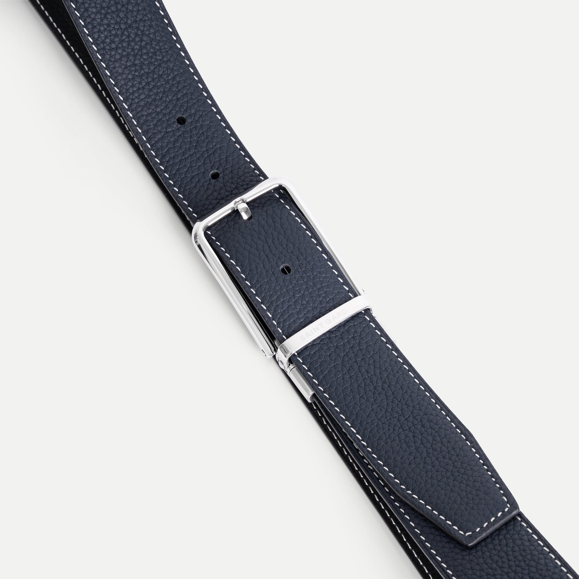 Minimal Cowhide Leather Belt