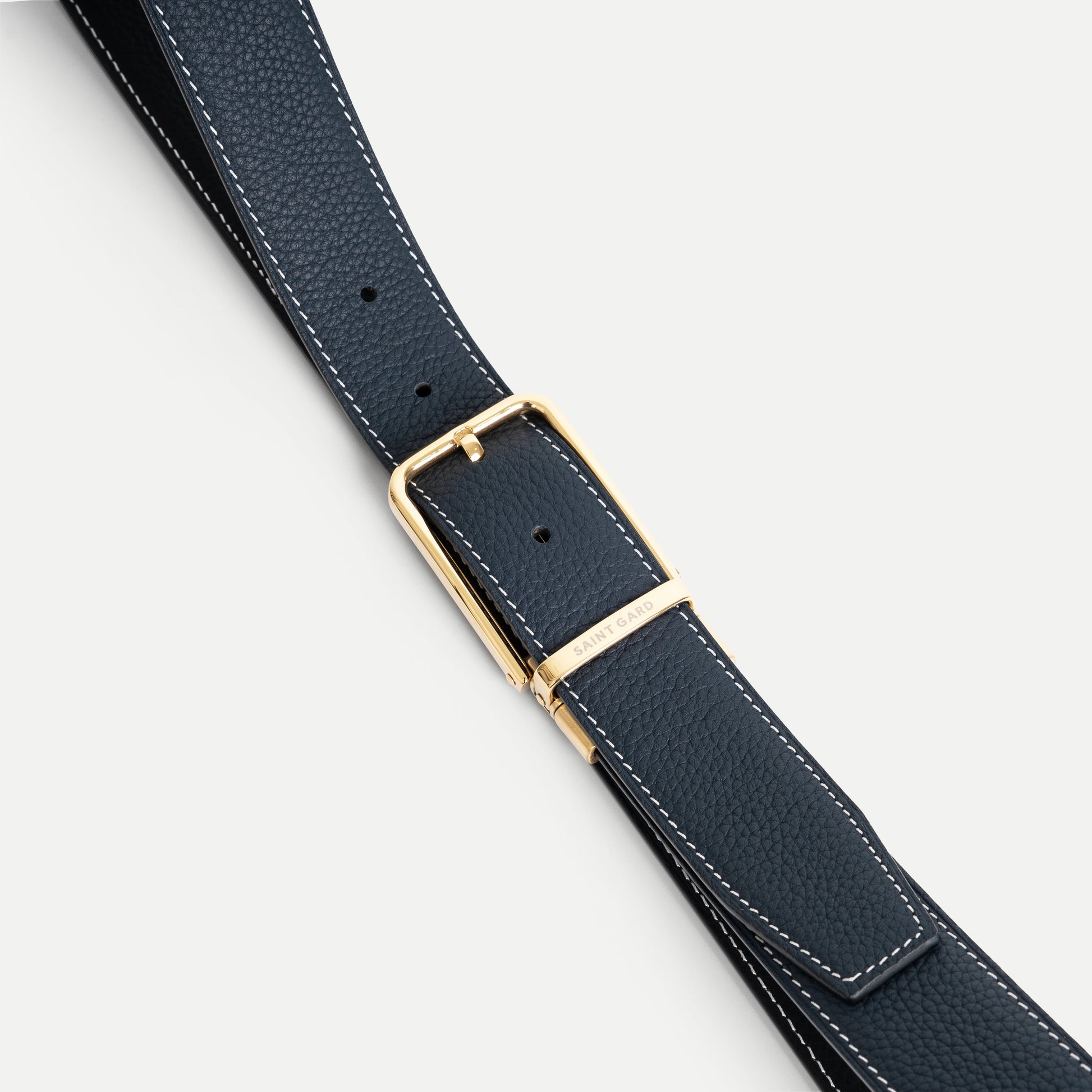 Minimal Cowhide Leather Belt