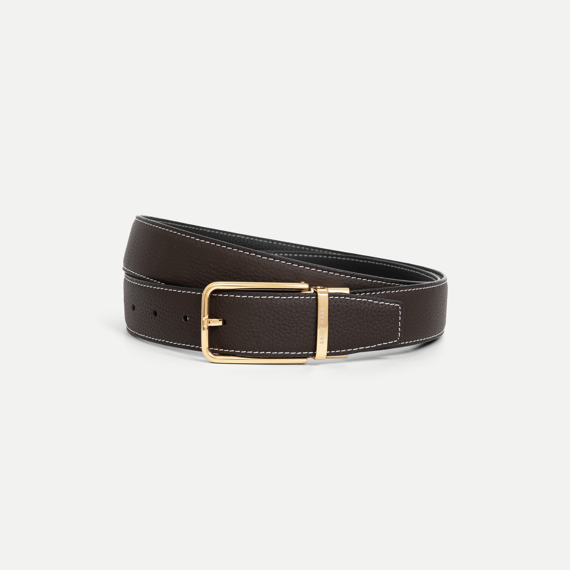 Minimal Cowhide Leather Belt