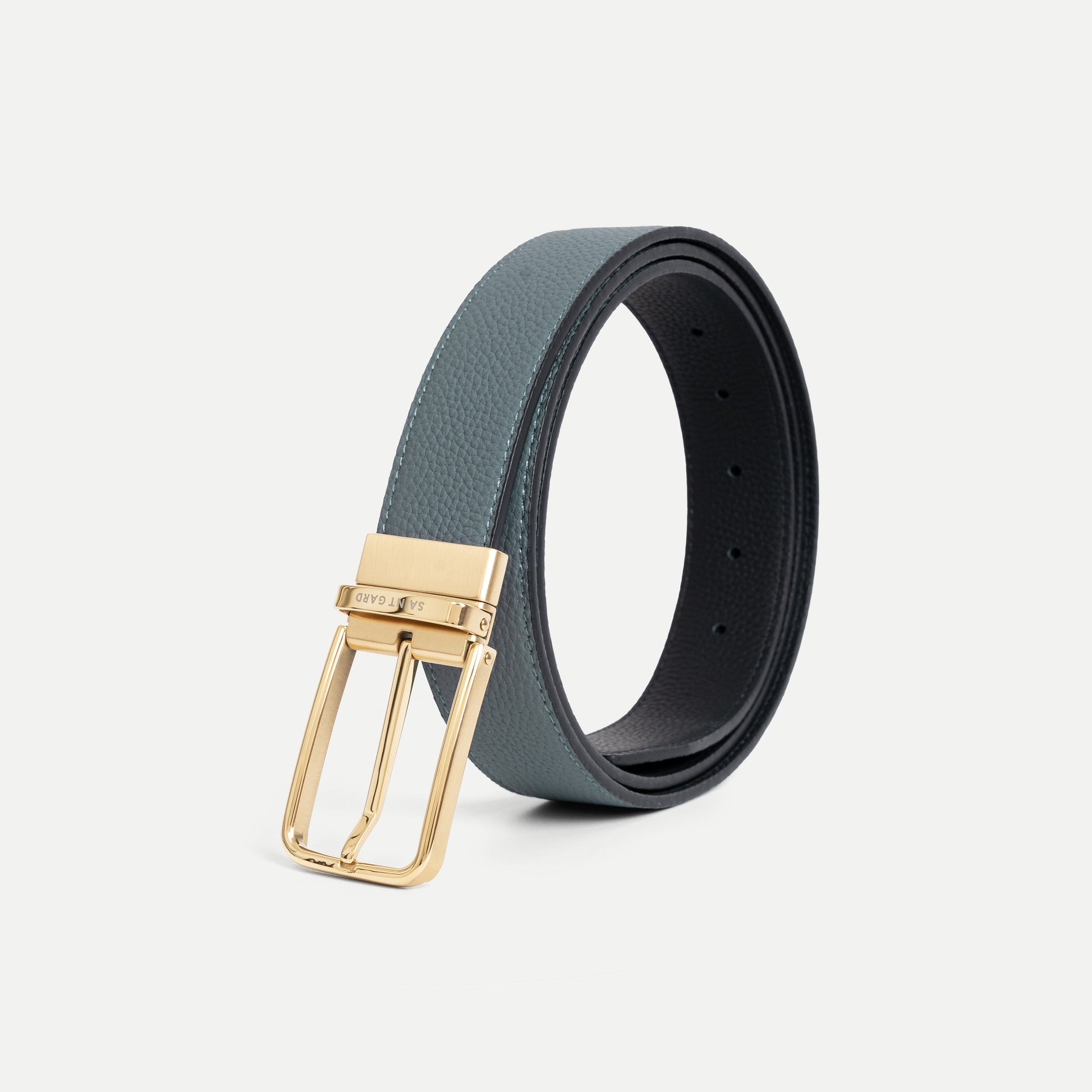 Minimal Cowhide Leather Belt